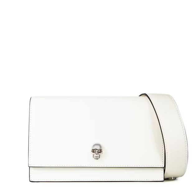 Alexander McQueen o1g2r1mq0824 Size: OS / Small Skull Bag in White Size ONE SIZE - 1 Thumbnail