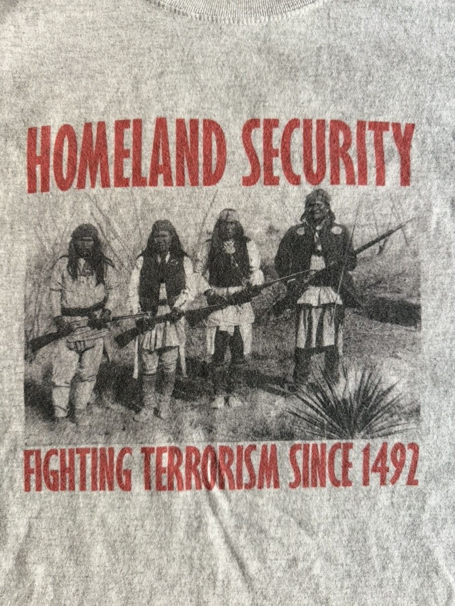 Vintage American Idol Tee & Homeland Security Tee Size US M / EU 48-50 / 2 - 2 Thumbnail
