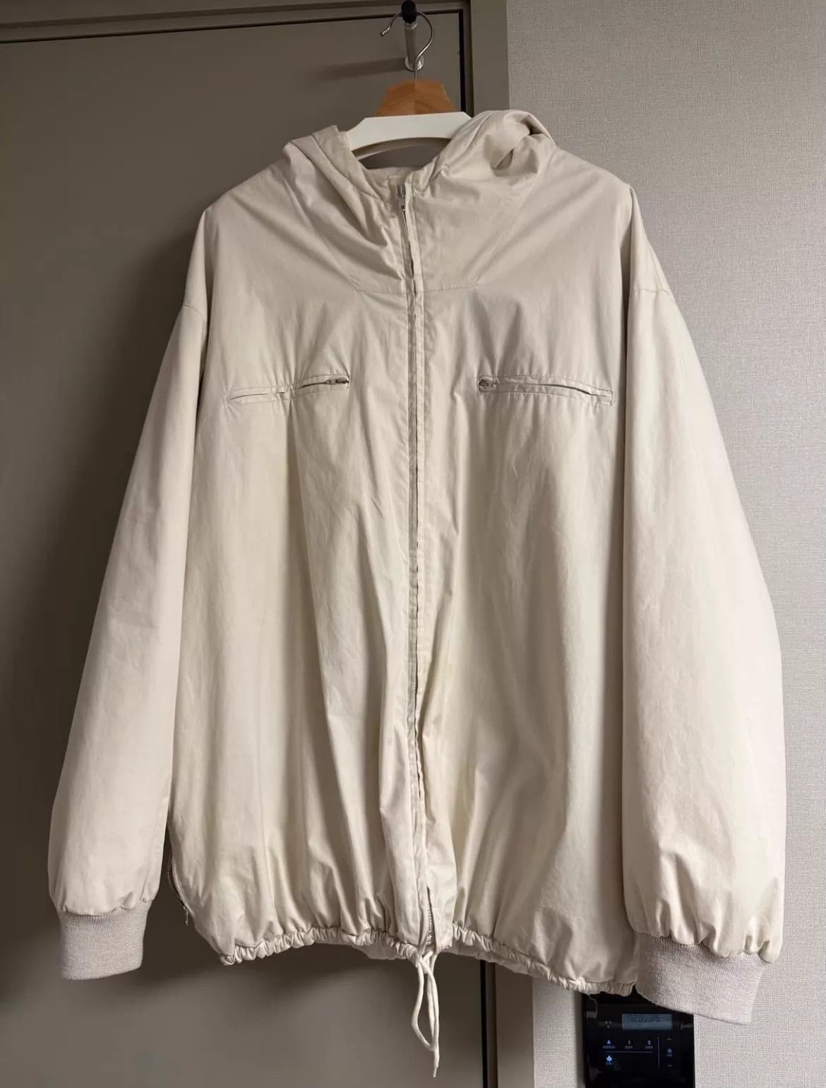 Helmut Lang Helmut Lang 98aw Hooded Bomber Jacket Size 54 Size US L / EU 52-54 / 3 - 1 Thumbnail