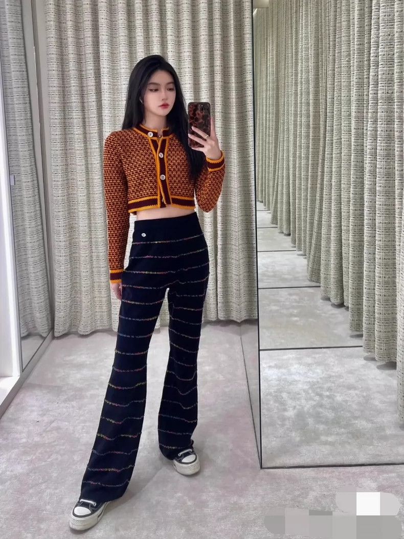 Chanel Chanel 23A Handmade Workshop Series Knitted jacquard Cashme Size XXS / US 00 / IT 34 - 9 Thumbnail