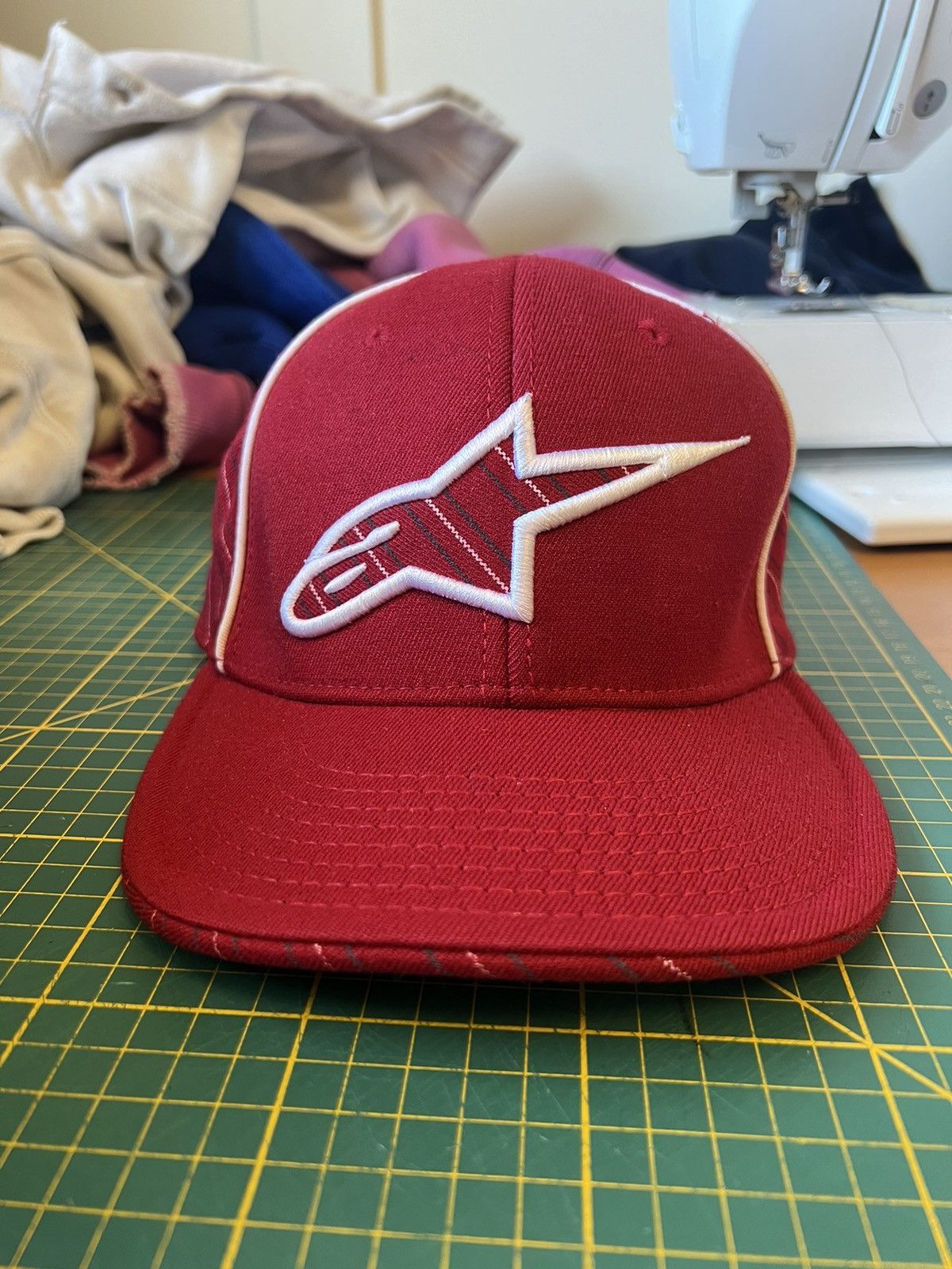 A-Flex Vintage Alpinstars fitted hat Size ONE SIZE - 1 Thumbnail