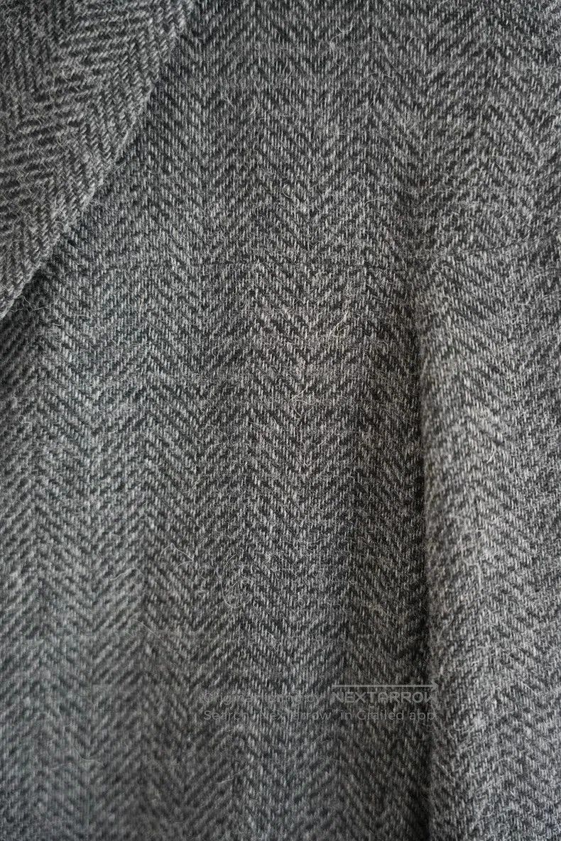 Yohji Yamamoto Yohji Yamamoto 08AW Fishbone Wool Blazer. Size US S / EU 44-46 / 1 - 4 Thumbnail