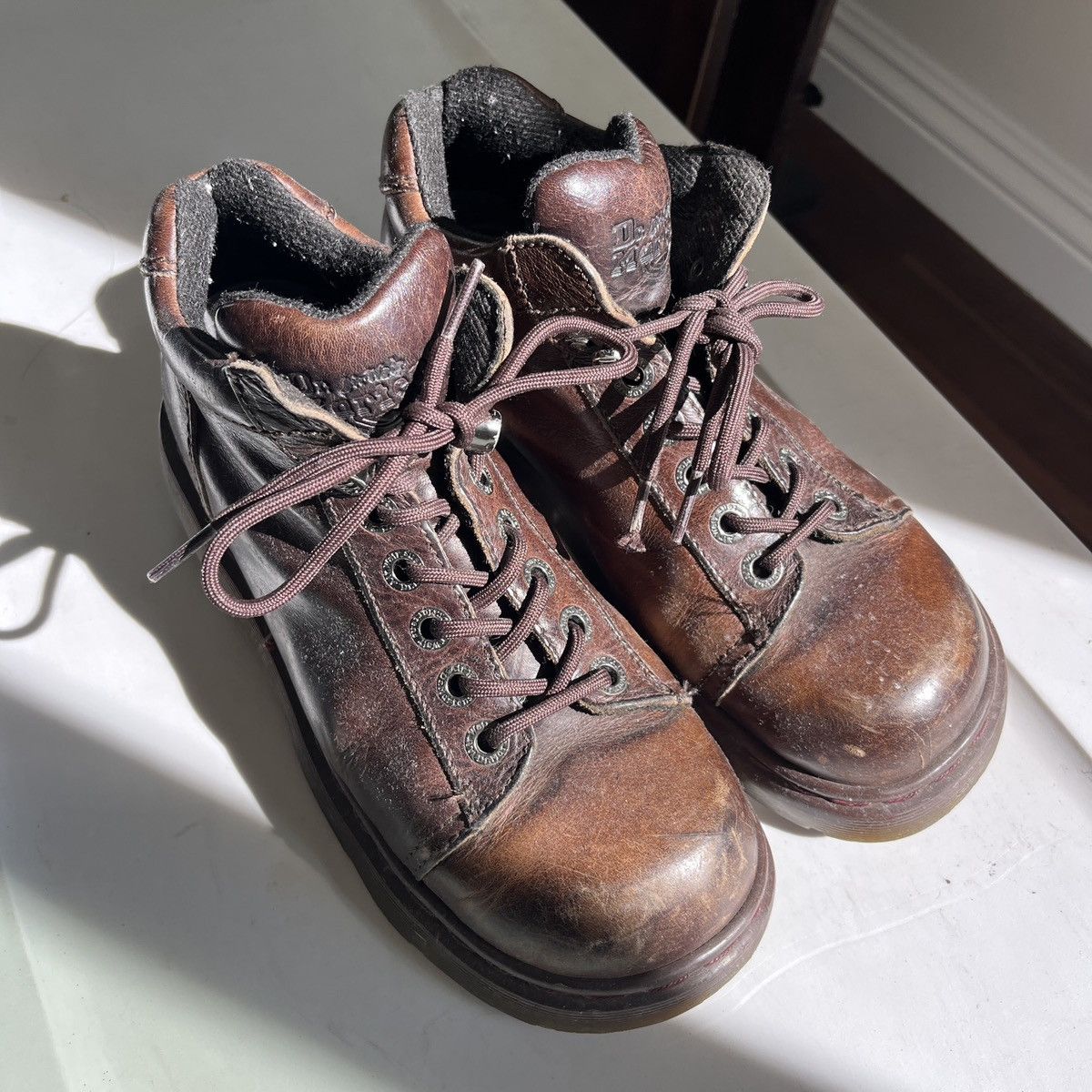 Dr. Martens Vintage Brown Doc Martens ankle boots Size US 8 / IT 38 - 1 Thumbnail