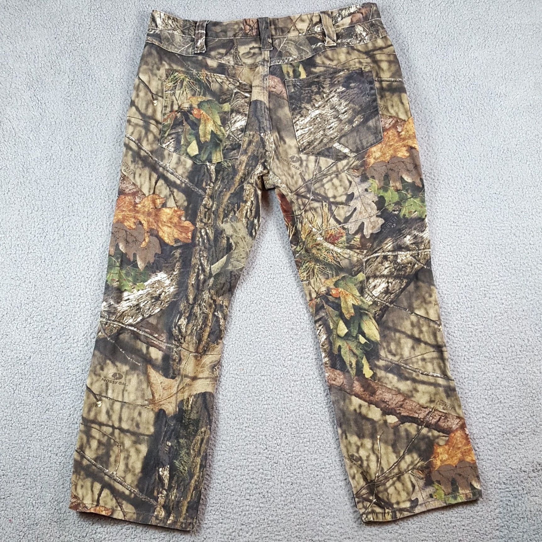 Vintage Mossy Oak Camo Outdoor Hunting Men's Size 38x30 Straight Leg Camouflage Pants Size US 38 / EU 54 - 6 Thumbnail