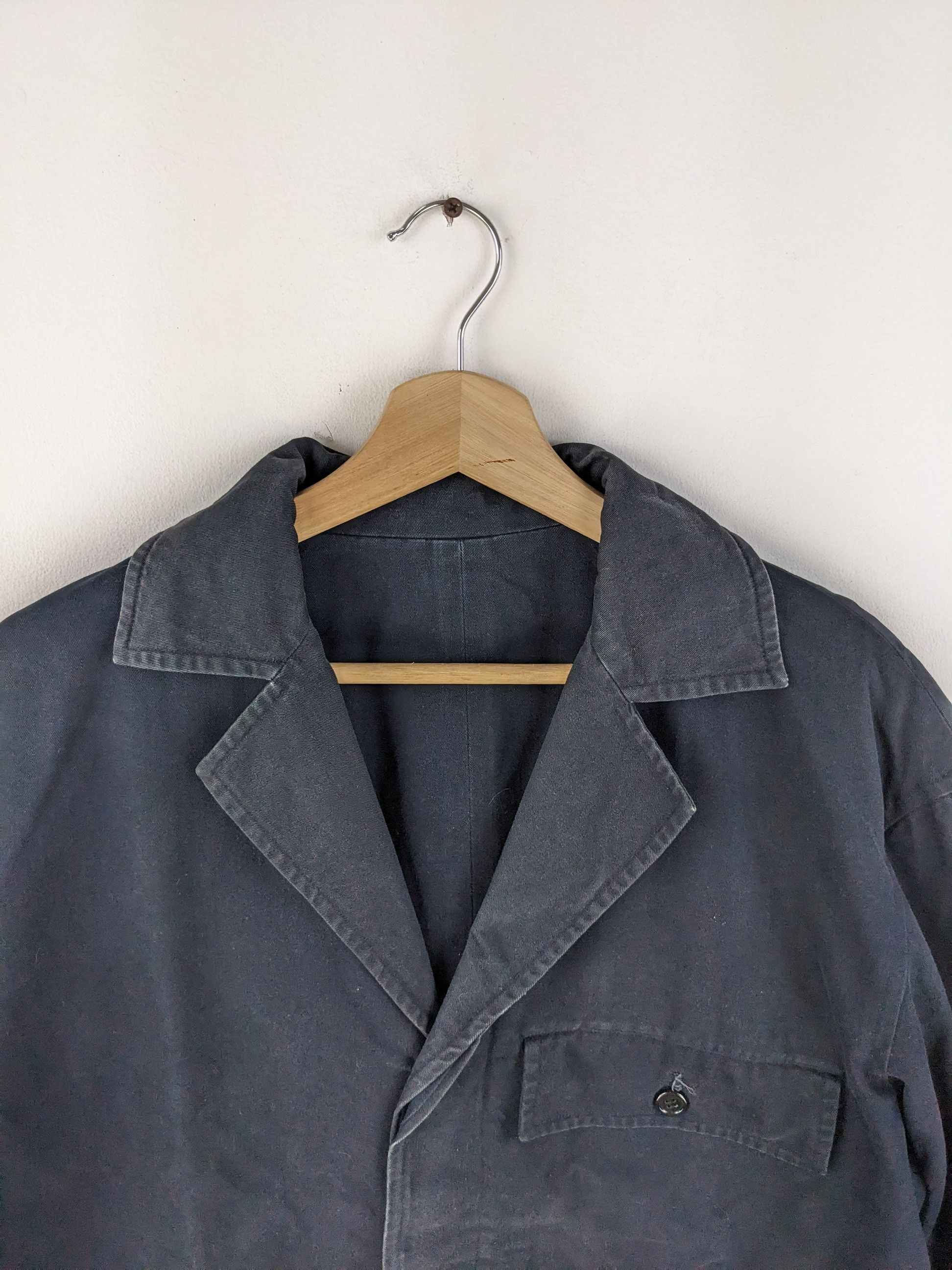 Y's × Yohji Yamamoto Vintage Yohji Yamamoto Chore Jacket Avant Garde Harajuku Size US XL / EU 56 / 4 - 11 Thumbnail