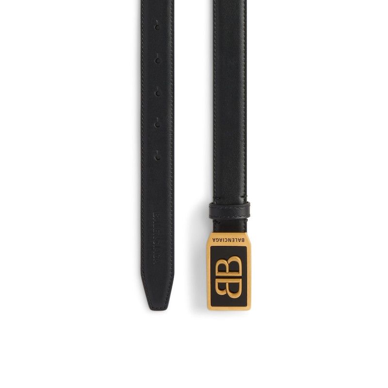 Balenciaga o1tr1nto0426 Size: 70 / Modu Belt in Black Size ONE SIZE - 1 Thumbnail