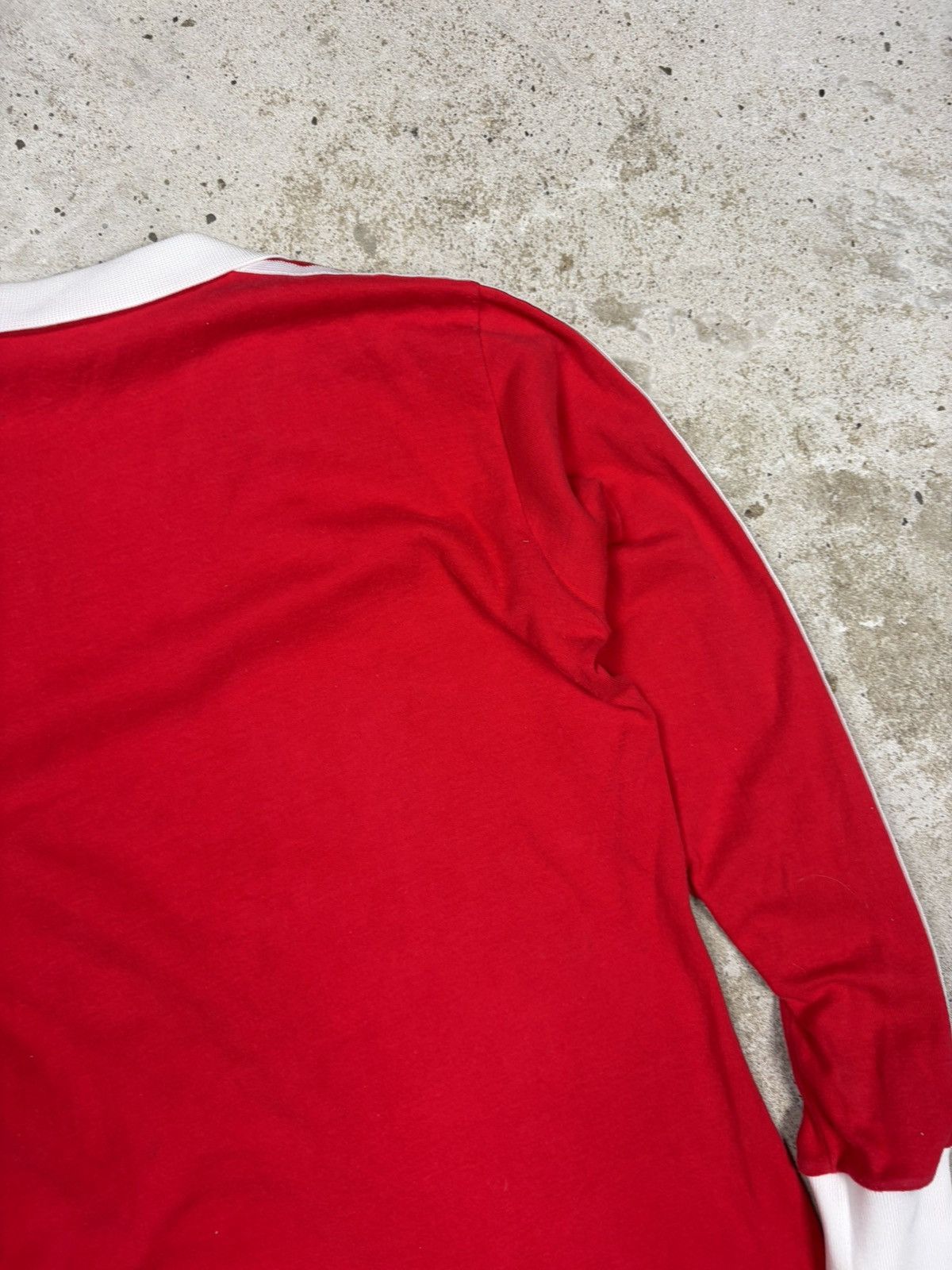 Adidas Vintage 1977-1979 Adidas x Nurnberg Home Long Sleeve Jersey Size US S / EU 44-46 / 1 - 15 Thumbnail
