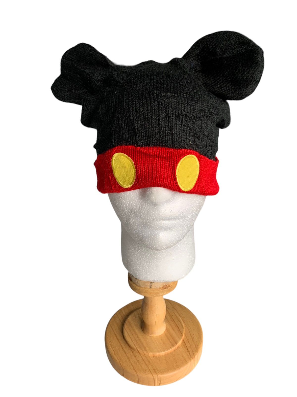 14th Addiction × Vintage Disney Mickey Mouse Bunny Horn Nice Design Beanie☠️☠️ Size ONE SIZE - 1 Thumbnail
