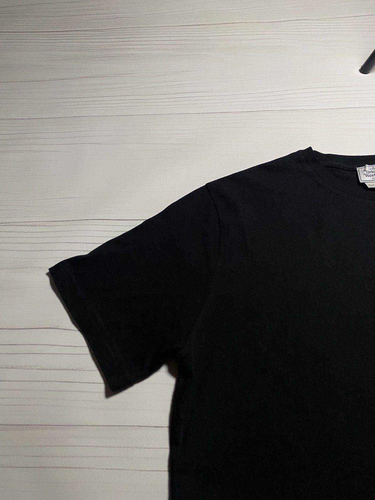 Vintage × Vivienne Westwood Vintage Vivienne Westwood Man y2k t shirt Embroidered Logo Size US L / EU 52-54 / 3 - 8 Thumbnail