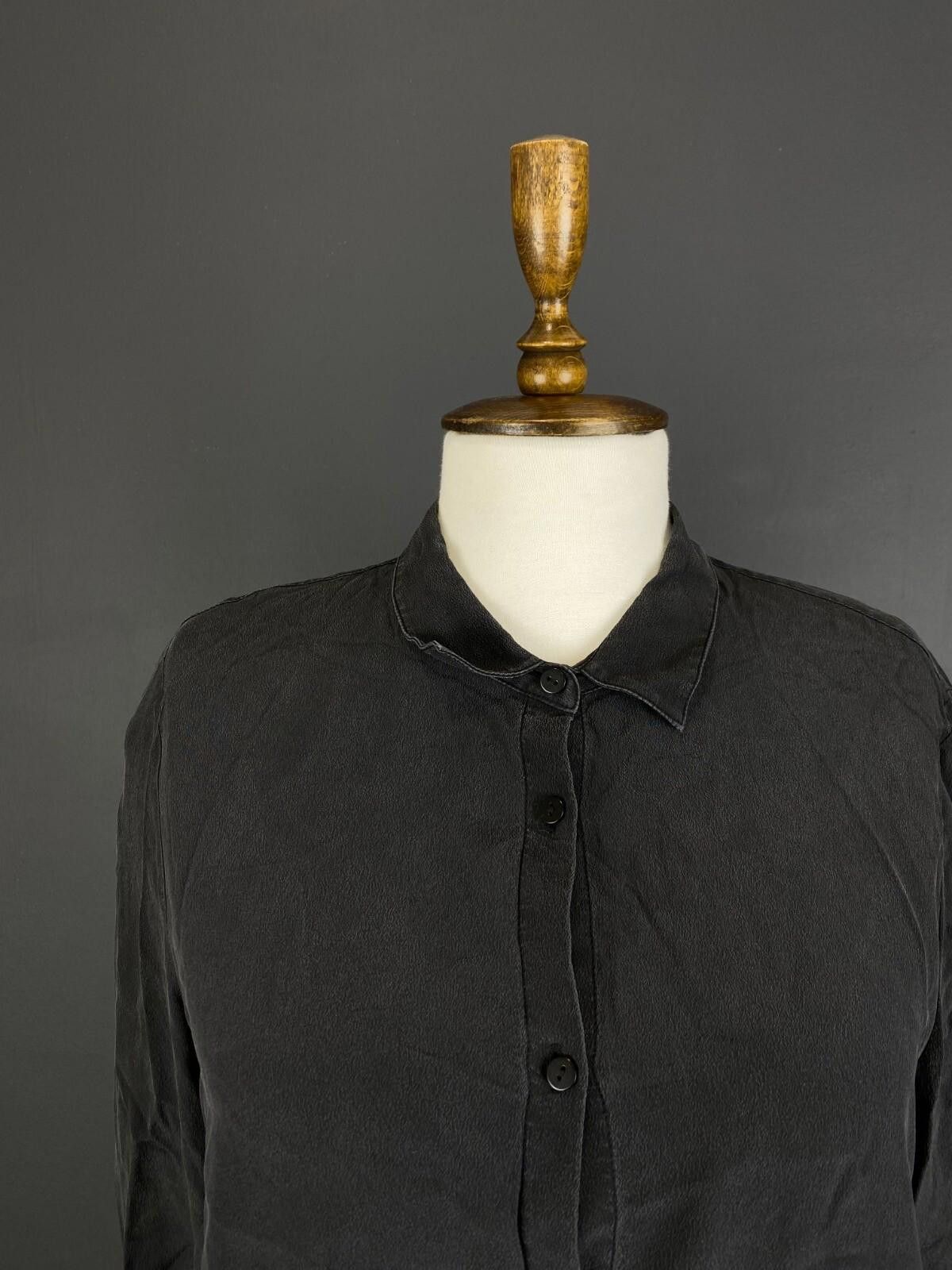 The Kooples The Kooples Black Lightweight Button Down Shirt Size M Size M / US 6-8 / IT 42-44 - 4 Thumbnail