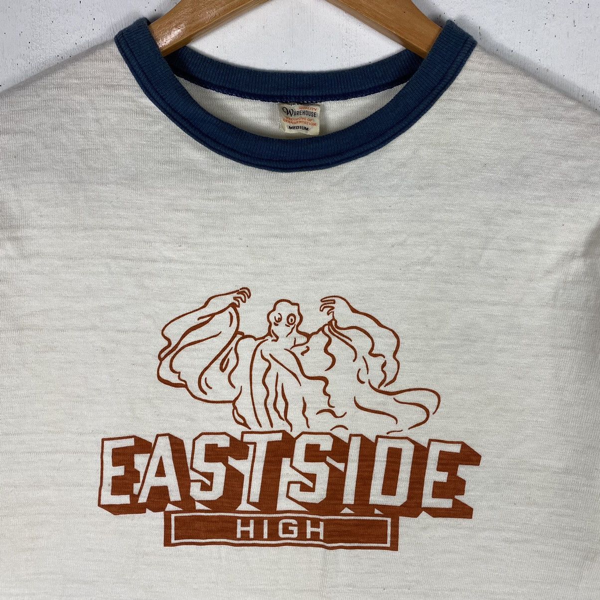 Warehouse WAREHOUSE EASTSIDE HIGH School Ringer Tee Size US M / EU 48-50 / 2 - 3 Thumbnail