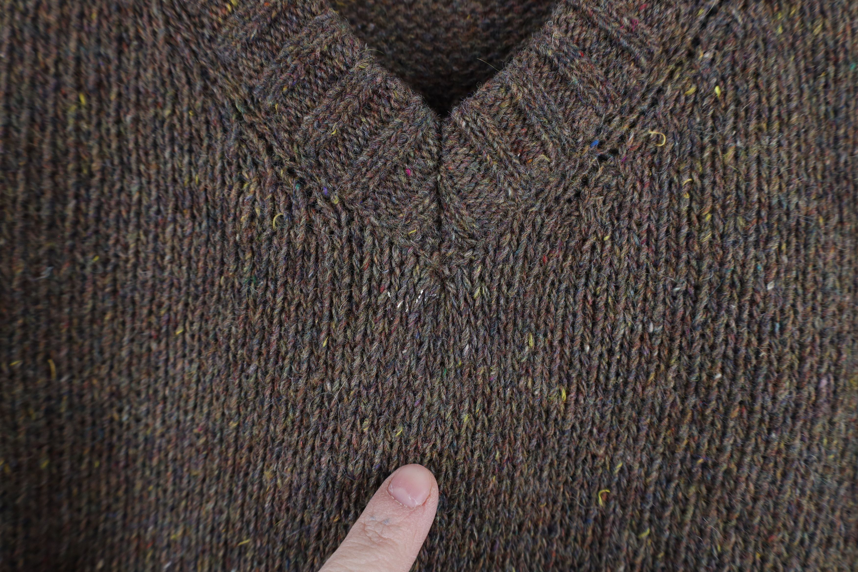 Vintage Vintage 90s Streetwear Rainbow Fleck Wool Blend Knit Sweater Size US S / EU 44-46 / 1 - 4 Thumbnail