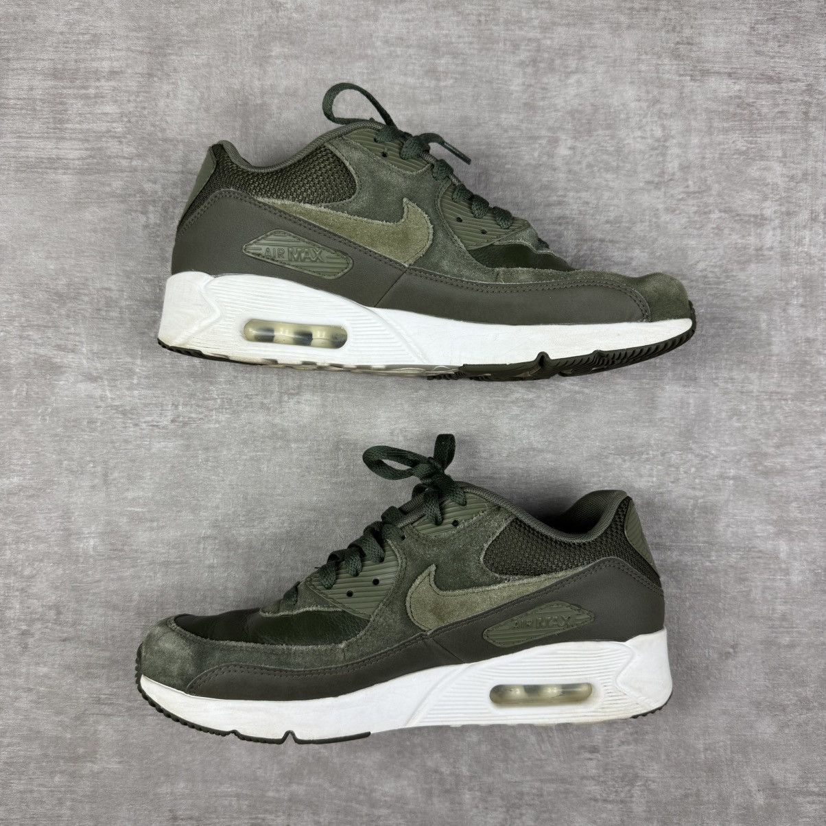 Nike Nike Air Max 90 Khaki Trainers Size US 8 / EU 41 - 3 Thumbnail