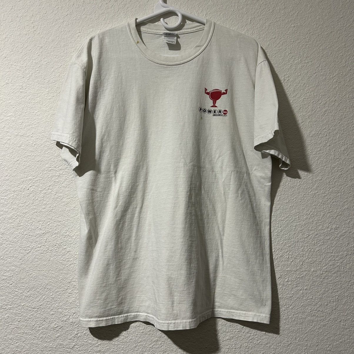 Vintage Vintage Powerball Oh! Lottery Gildan T-Shirt Men’s Large Size US L / EU 52-54 / 3 - 1 Thumbnail