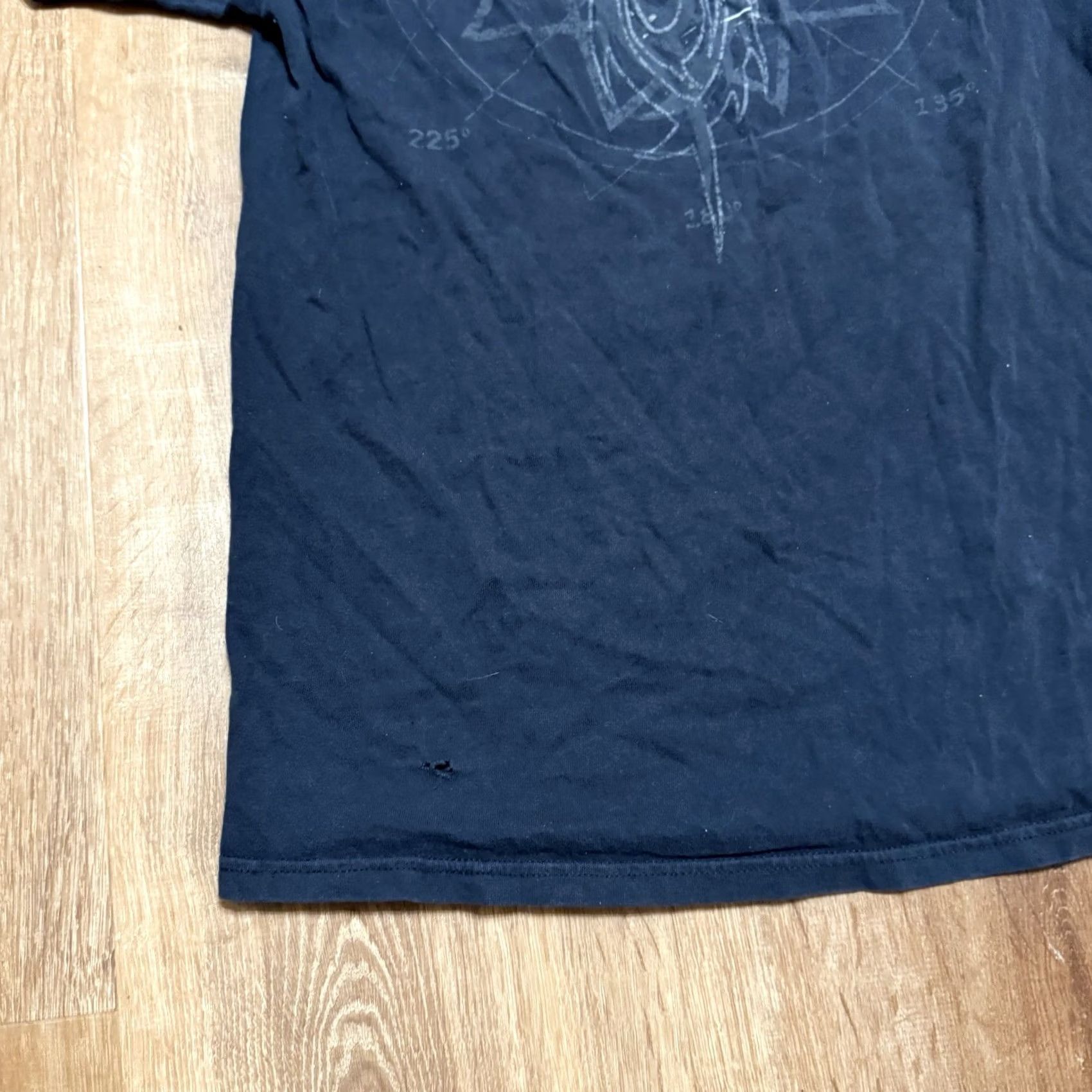 Hanes VINTAGE Slipknot Band Tee Tshirt Mens Small Faded Black Double Sided 90s Metal Music Hanes T-Shirt S Mens Black 90s Band Merch Boys Girls? Size US S / EU 44-46 / 1 - 5 Thumbnail