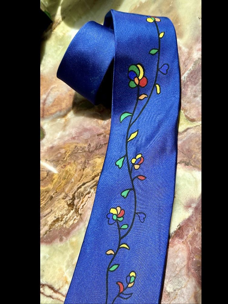 Other VINTAGE 1990s NIKI de SAINT PHALLE SILK TIE NANA MODERN ART Size ONE SIZE - 3 Thumbnail