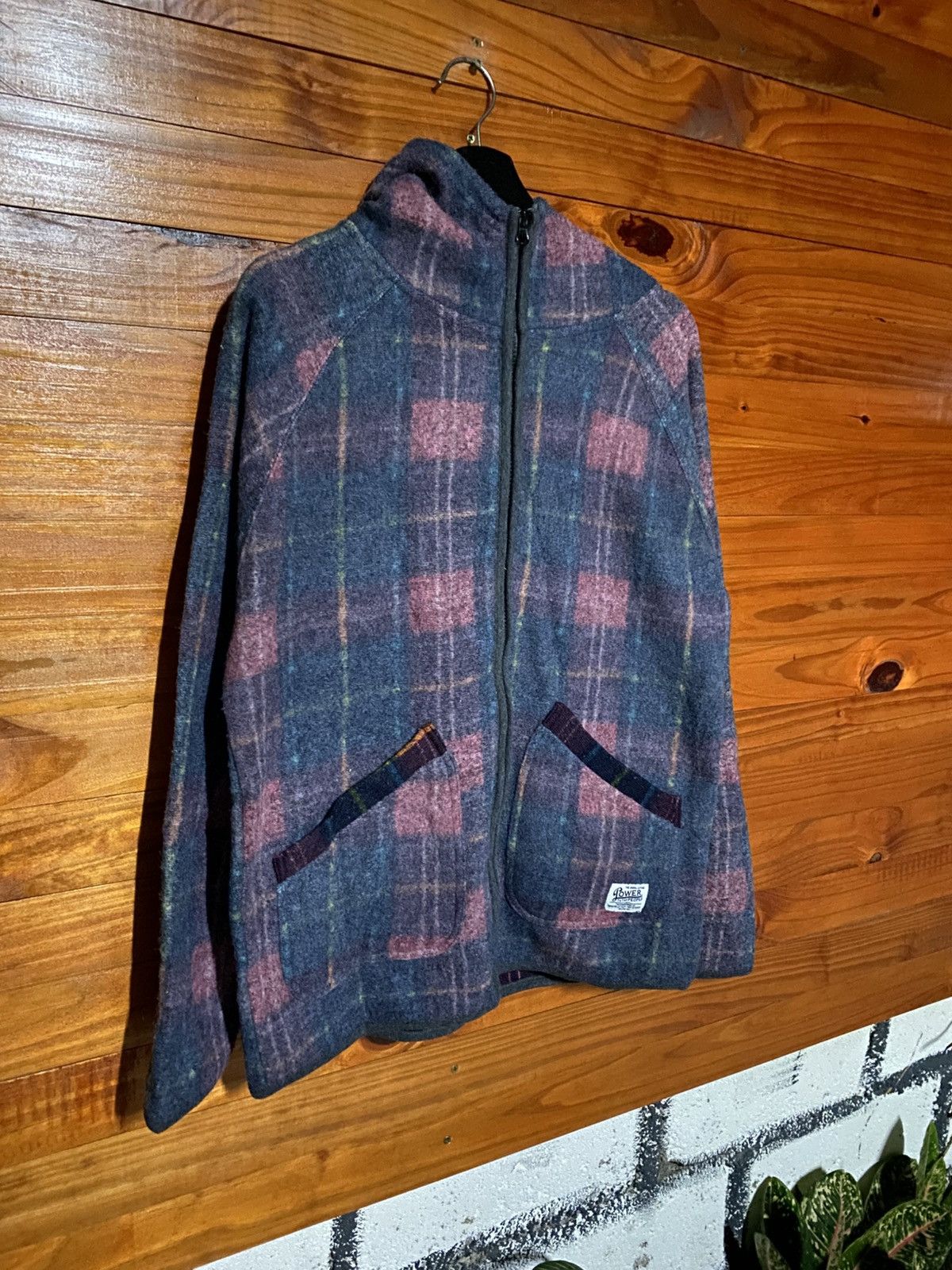 Japanese Brand Power to the People Plaid Zip-Up Hooded – Japanese Casual Size US L / EU 52-54 / 3 - 5 Thumbnail