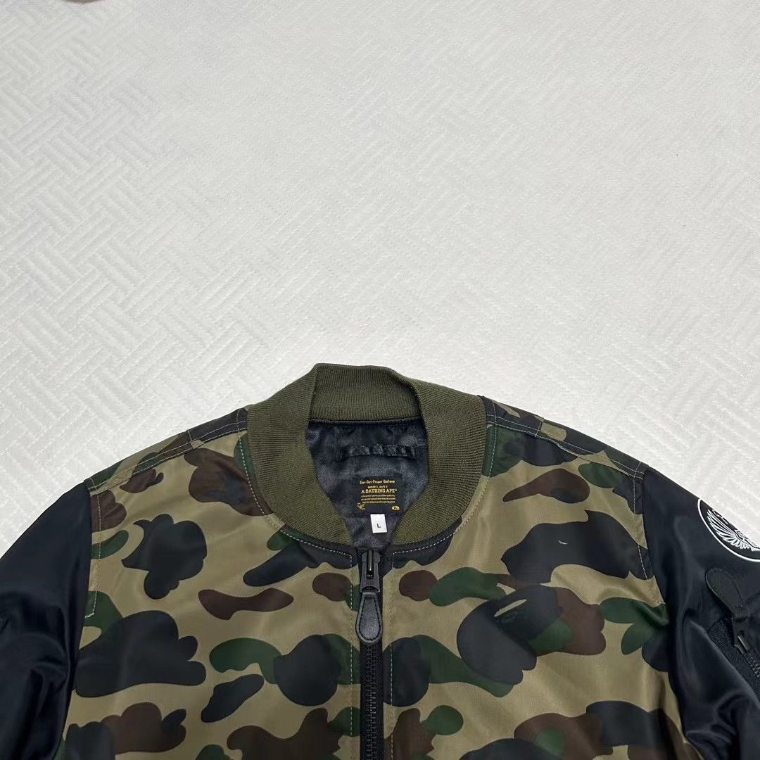 Bape BAPE SHARK MA-1 JACKET Size US L / EU 52-54 / 3 - 2 Thumbnail