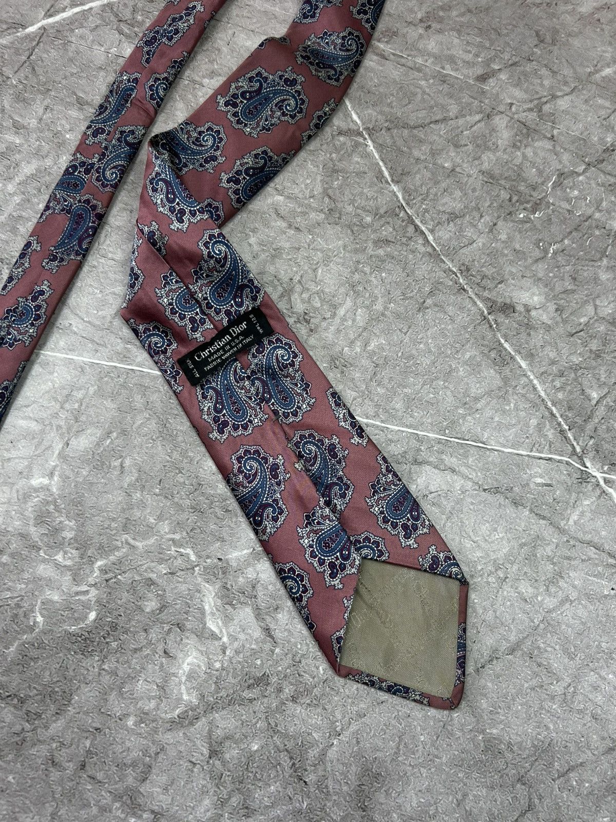 Christian Dior Monsieur Rare Vintage Christian Dior Tie Size ONE SIZE - 3 Thumbnail