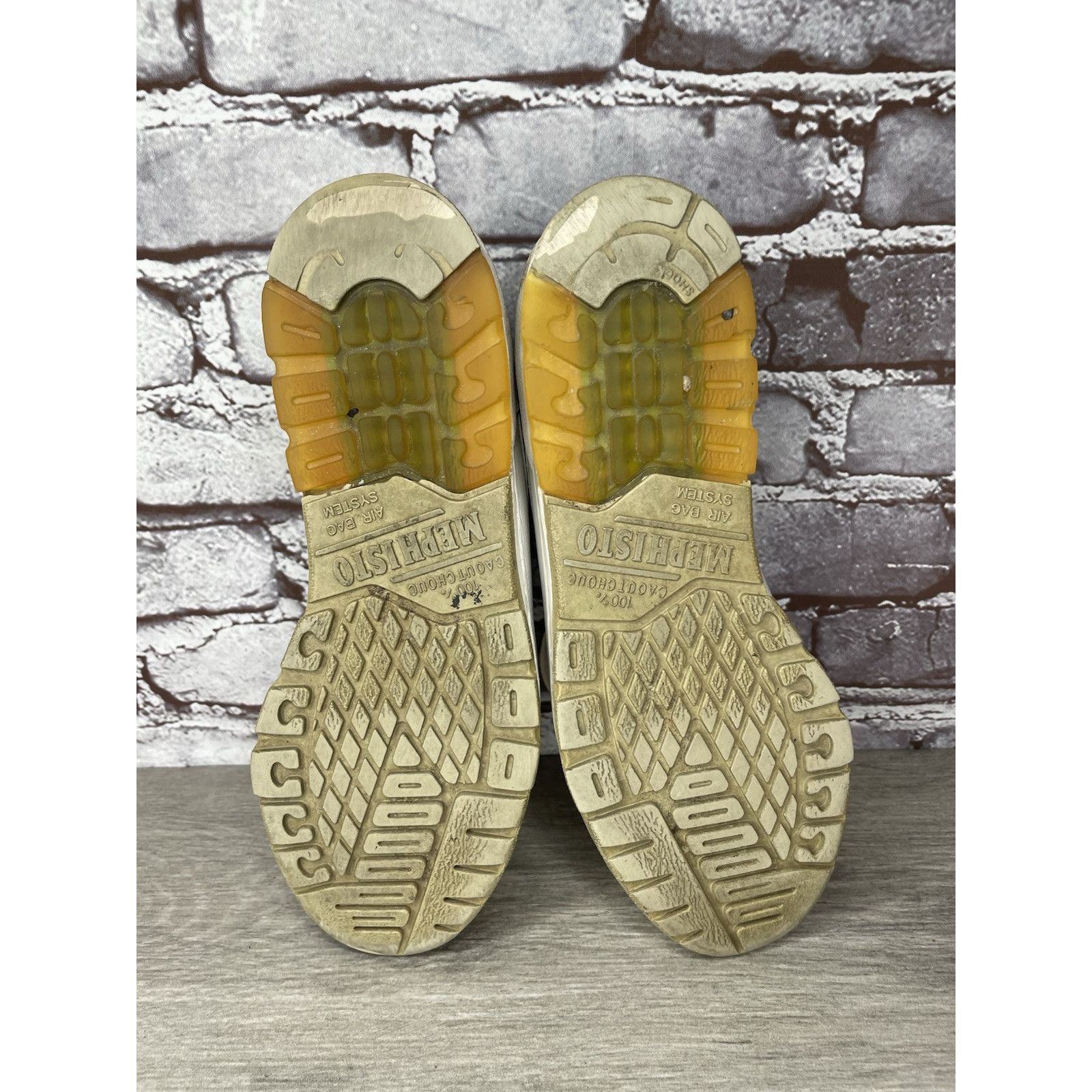 Mephisto Mephisto RunOff Air Bag System White Leather Lace Up Shoes W Size US 9 / IT 39 - 19 Thumbnail