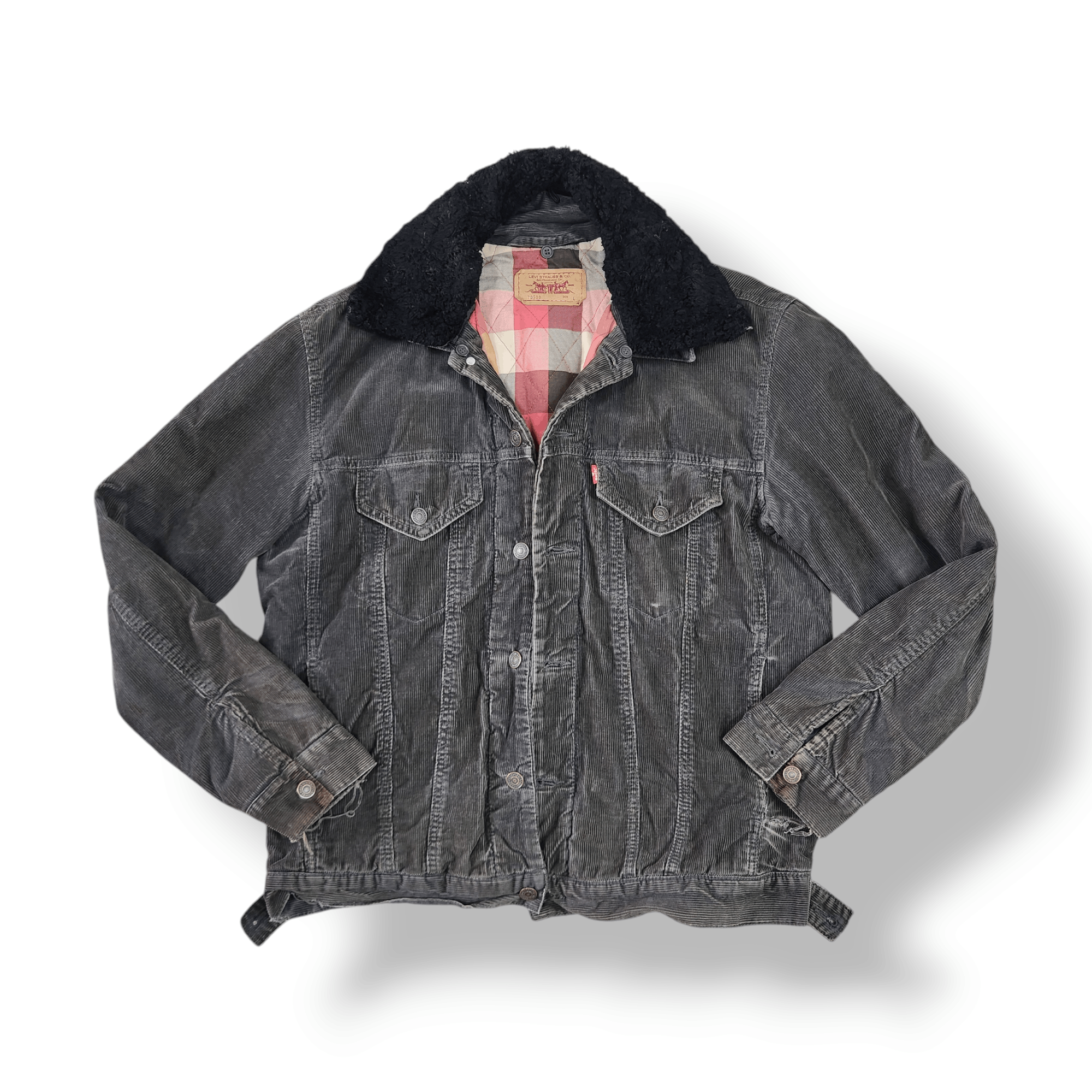 Levi's × Levi's Vintage Clothing Levis Trucker 70500 Blankets Jacket Size US L / EU 52-54 / 3 - 1 Thumbnail