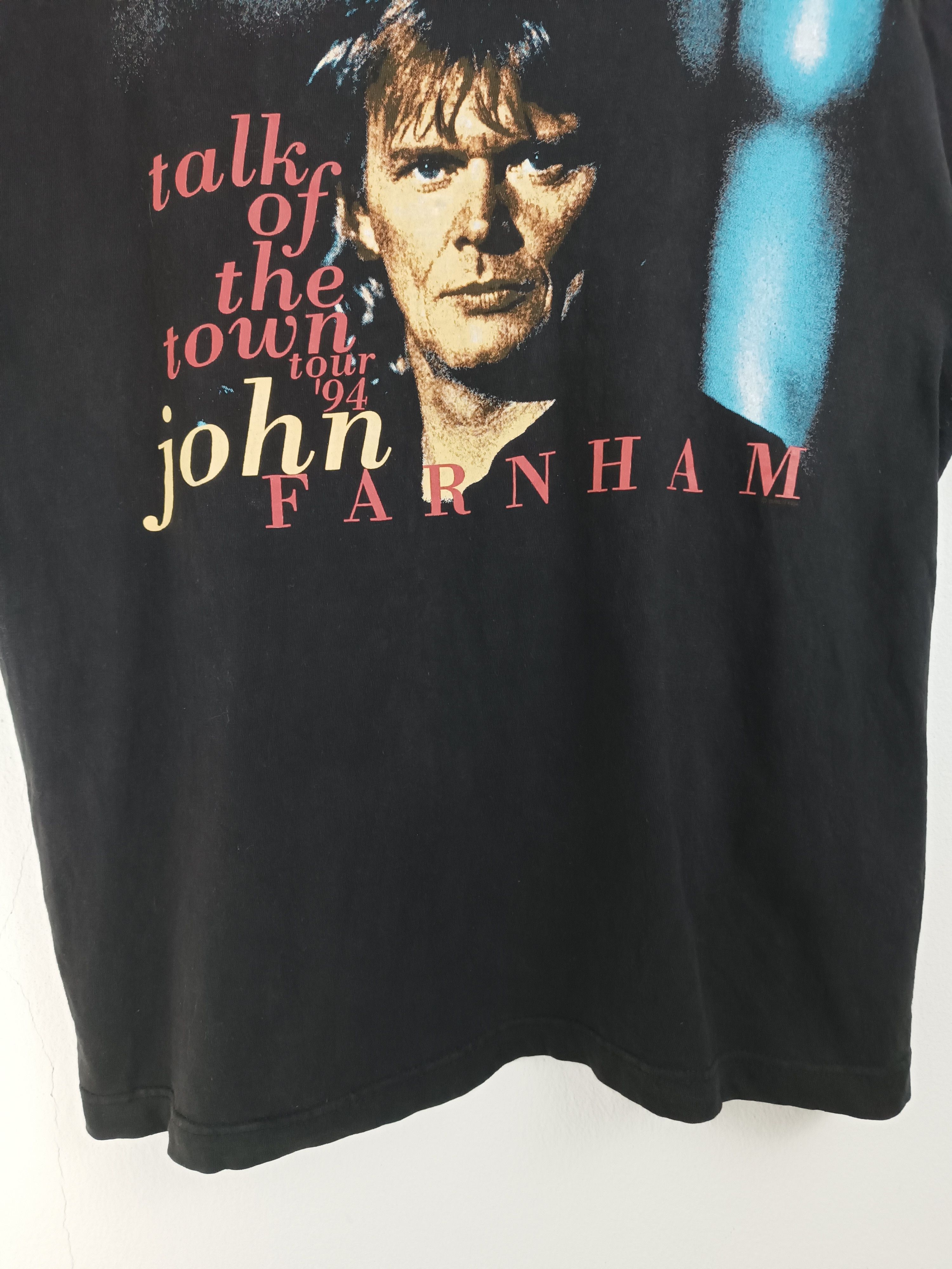 Band Tees VINTAGE '94 JOHN FARNHAM TALK OF THE TOWN TEE aussie celine Size US L / EU 52-54 / 3 - 8 Thumbnail