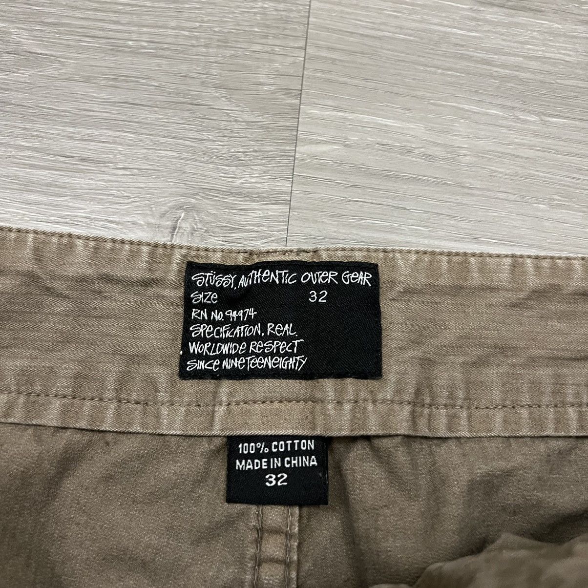 Stussy Vintage Stussy Cargo Pants Size US 32 / EU 48 - 7 Thumbnail
