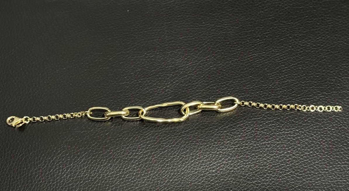 Sterling Silver Rolo Bracelet 14k Size ONE SIZE - 2 Thumbnail