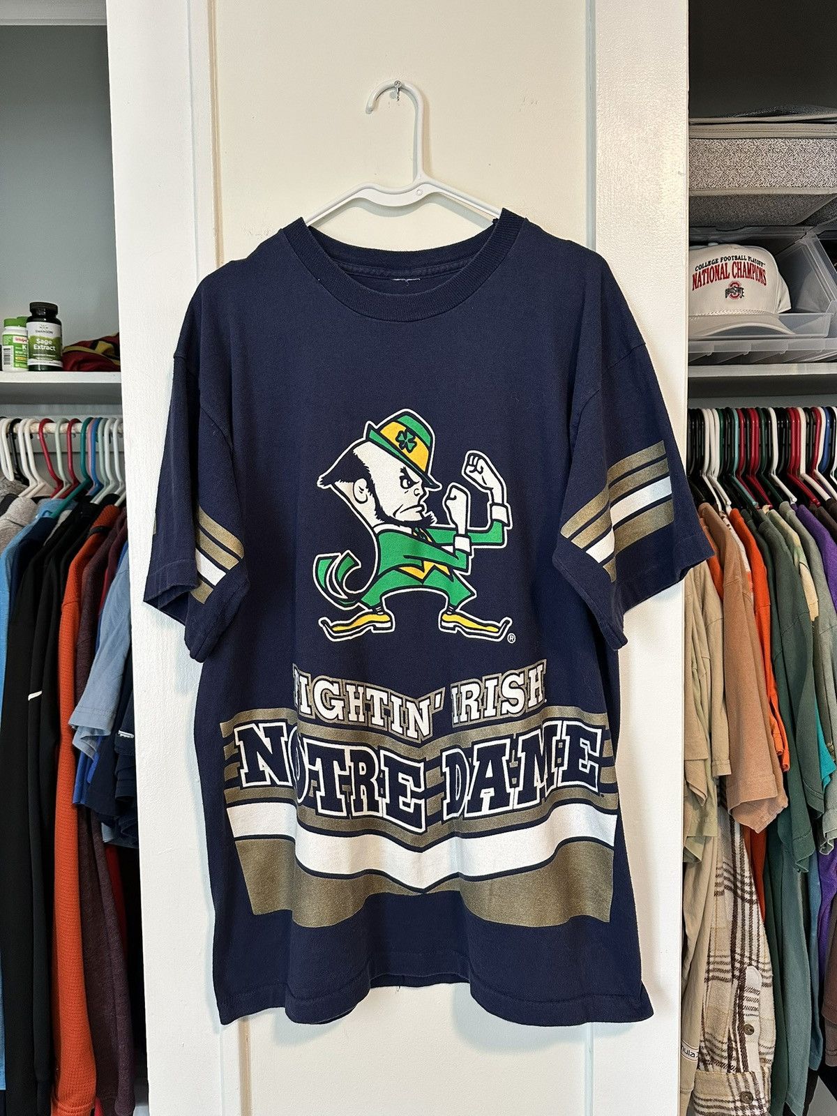 NCAA Notre Dame Fighting Irish AOP Graphic Tee Size US L / EU 52-54 / 3 - 1 Thumbnail