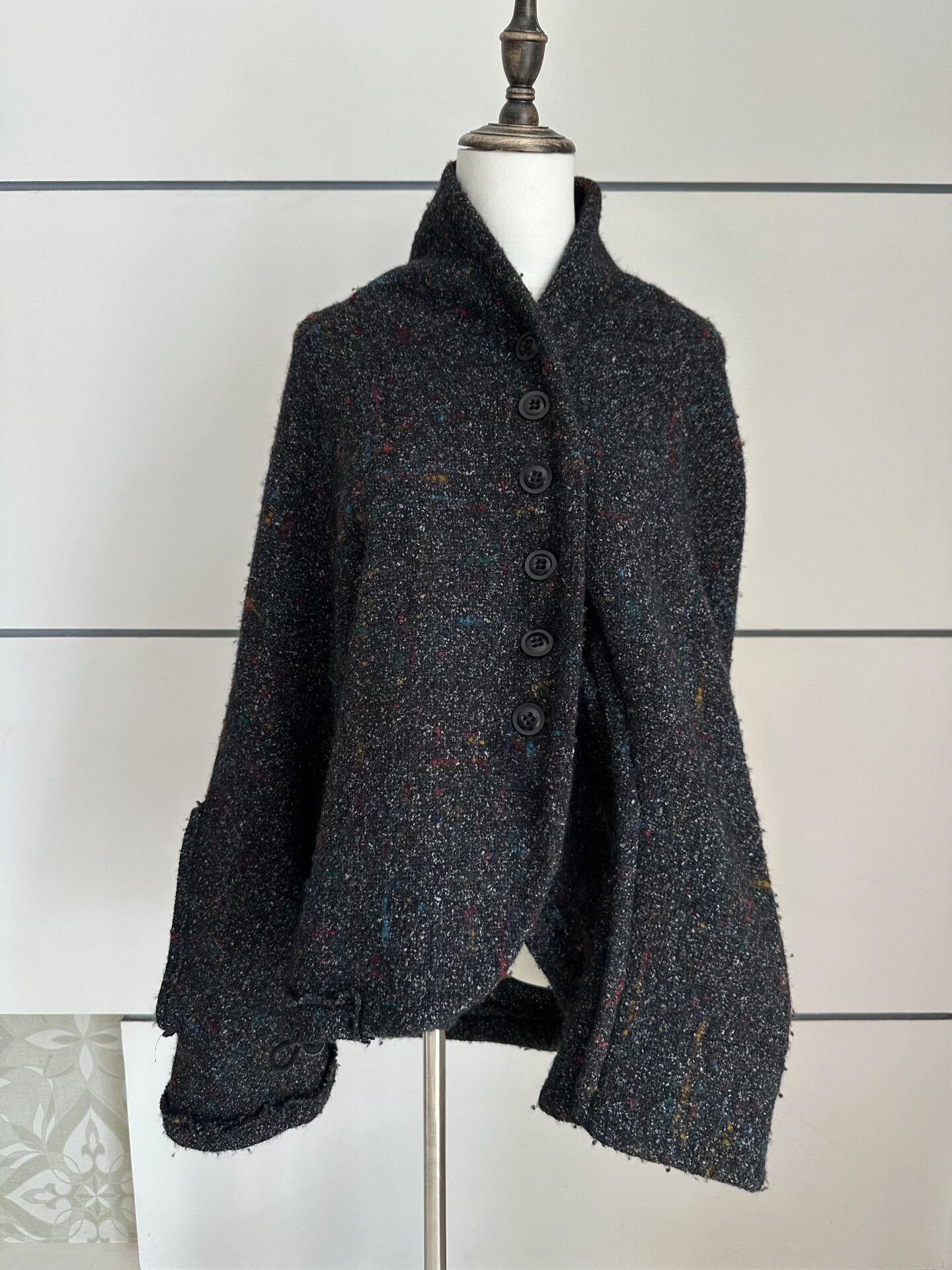 Y's Y's Yohji Yamamoto Wool Cardigan Size M / US 6-8 / IT 42-44 - 1 Thumbnail