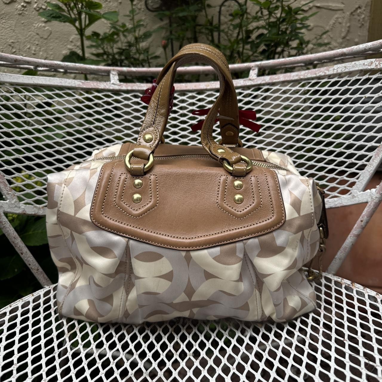 Coach Y2K Coach Satin Monogramed Handbag Size ONE SIZE - 2 Thumbnail
