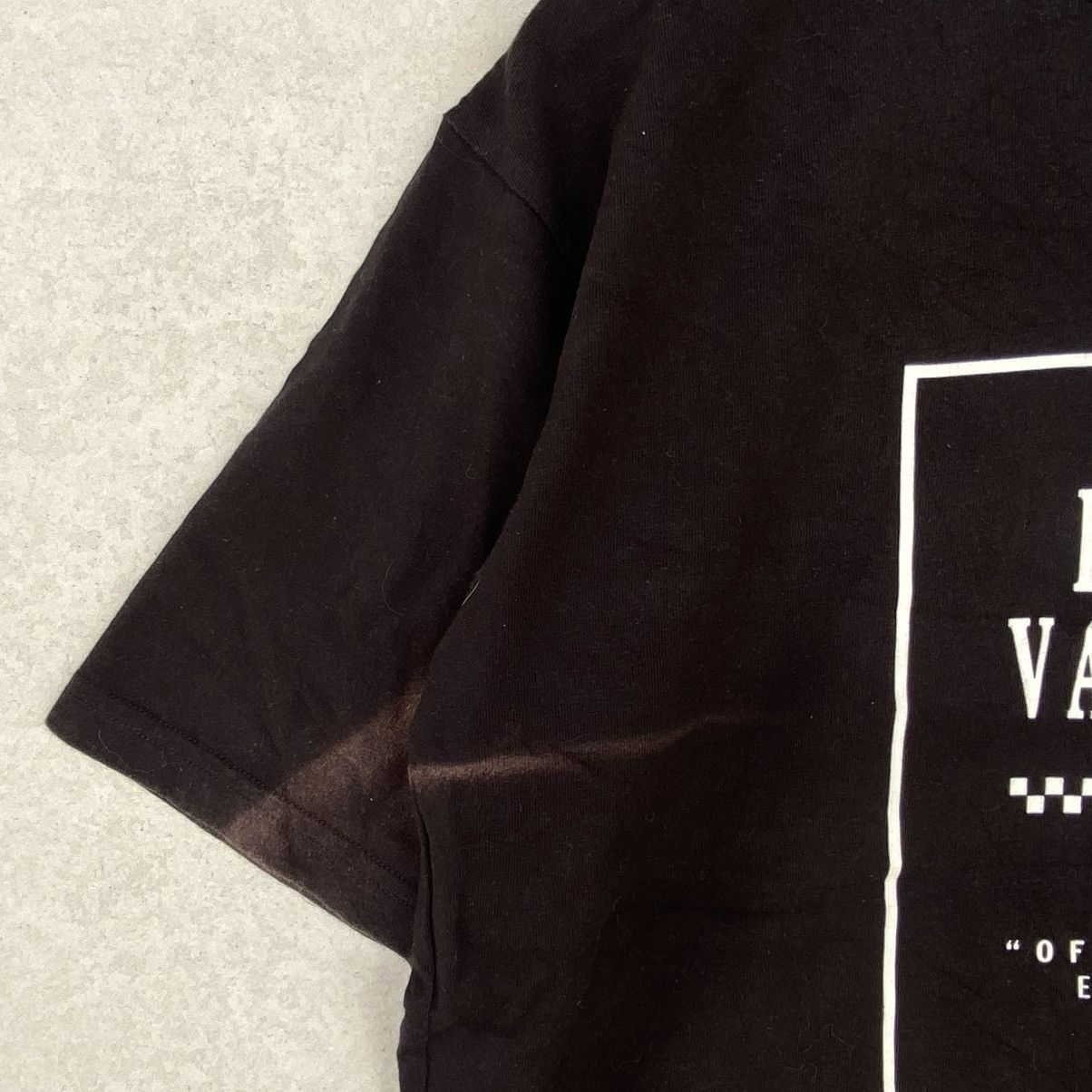Other Vintage Black Vans Cropped Tee With White Size M Size M / US 6-8 / IT 42-44 - 4 Thumbnail