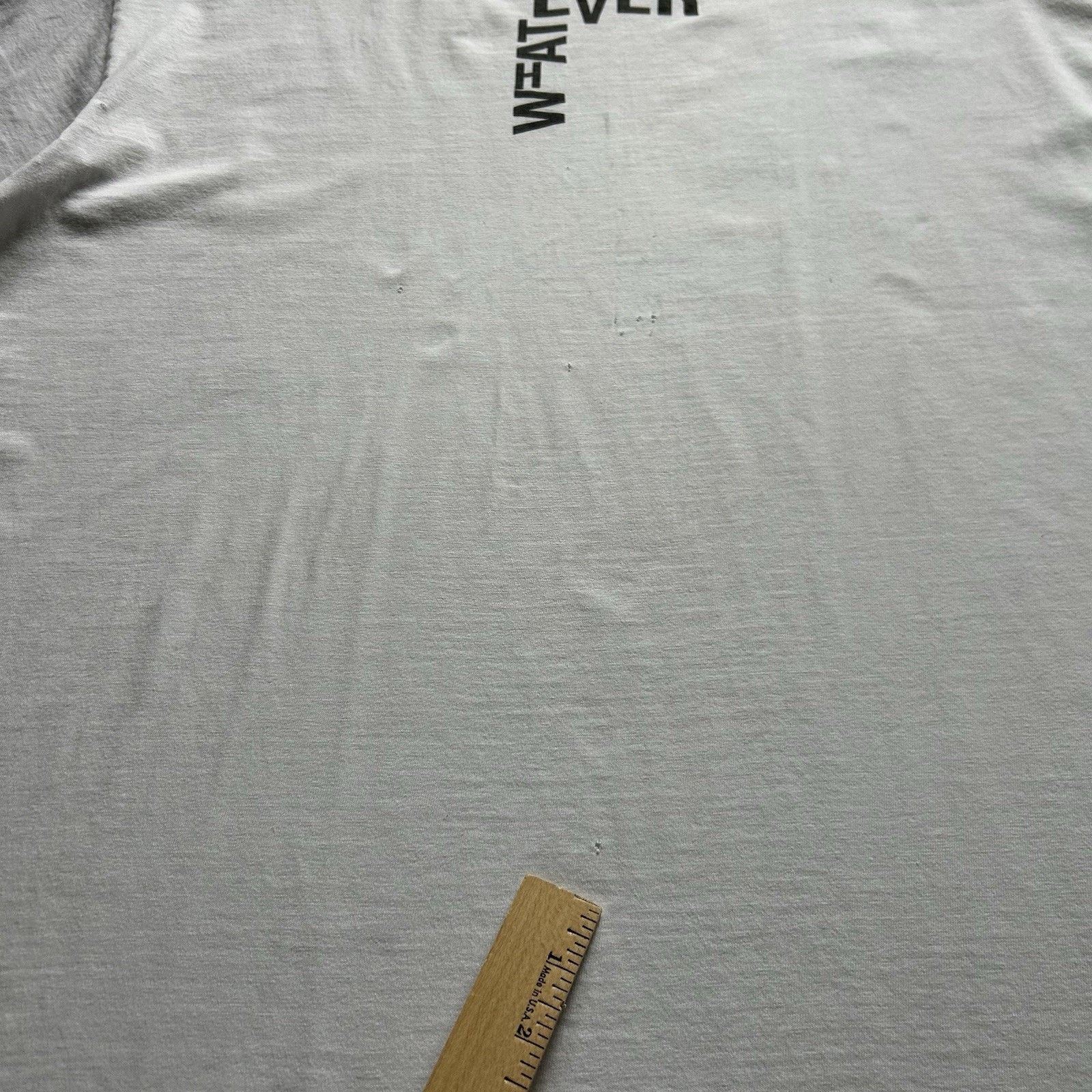 Vintage Vintage 90s Oneita T Shirt XL Whatever Funny Graphic Rare Size US XL / EU 56 / 4 - 8 Thumbnail