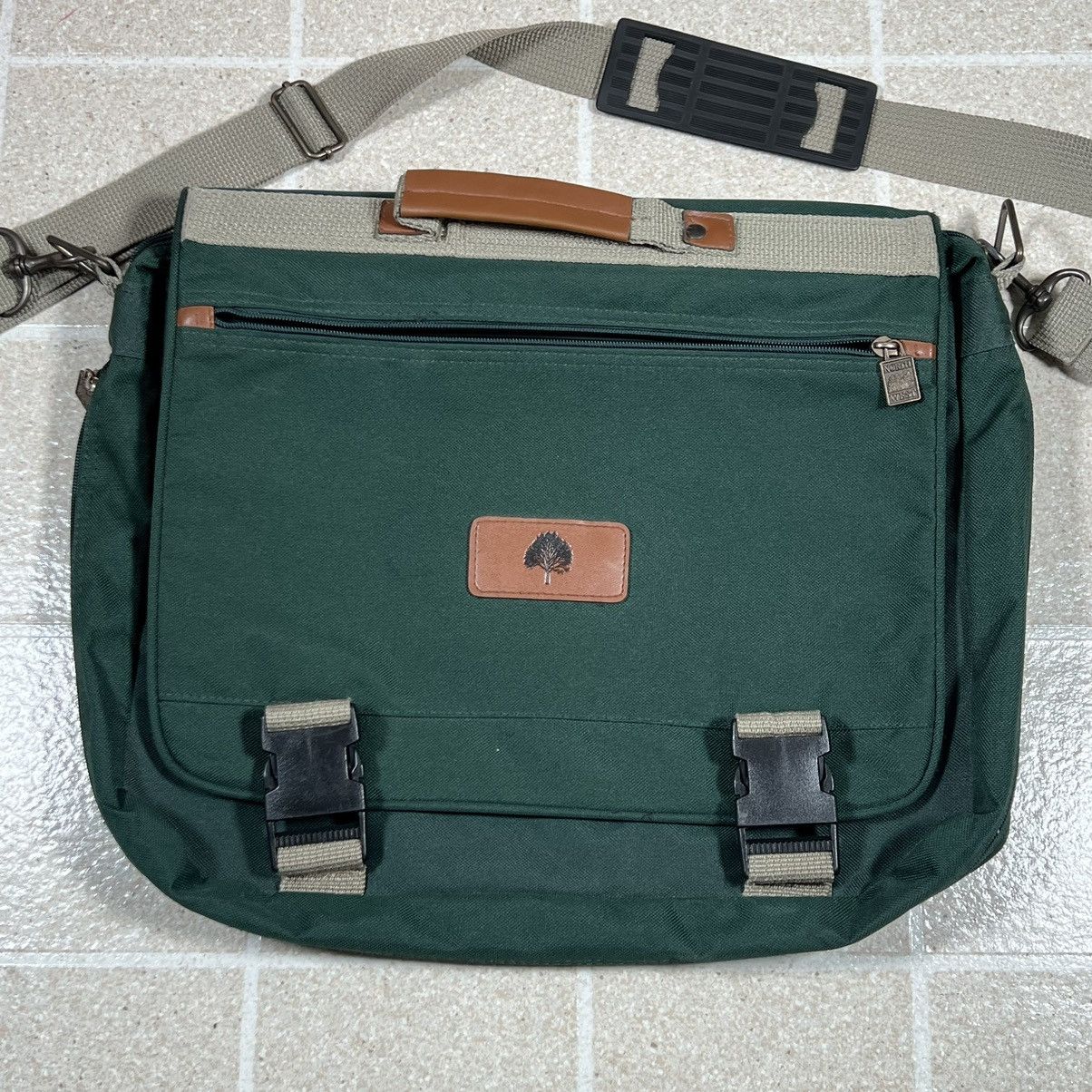 Vintage Vintage North West Laptop Messenger Bag Side Bag Briefcase Size ONE SIZE - 1 Thumbnail