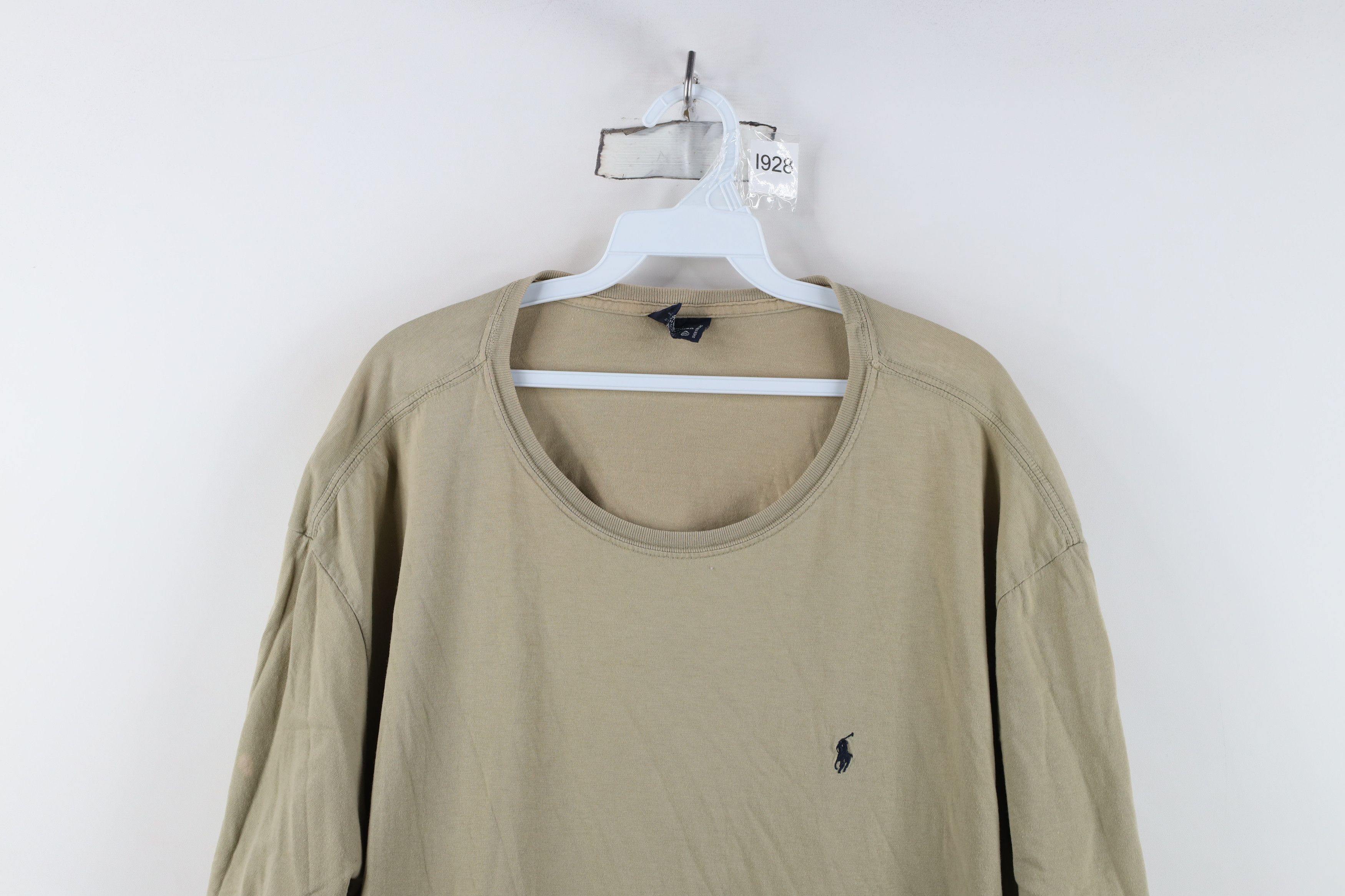 Ralph Lauren Vintage 90s Ralph Lauren Short Sleeve T-Shirt Cotton Size US XXL / EU 58 / 5 - 2 Thumbnail