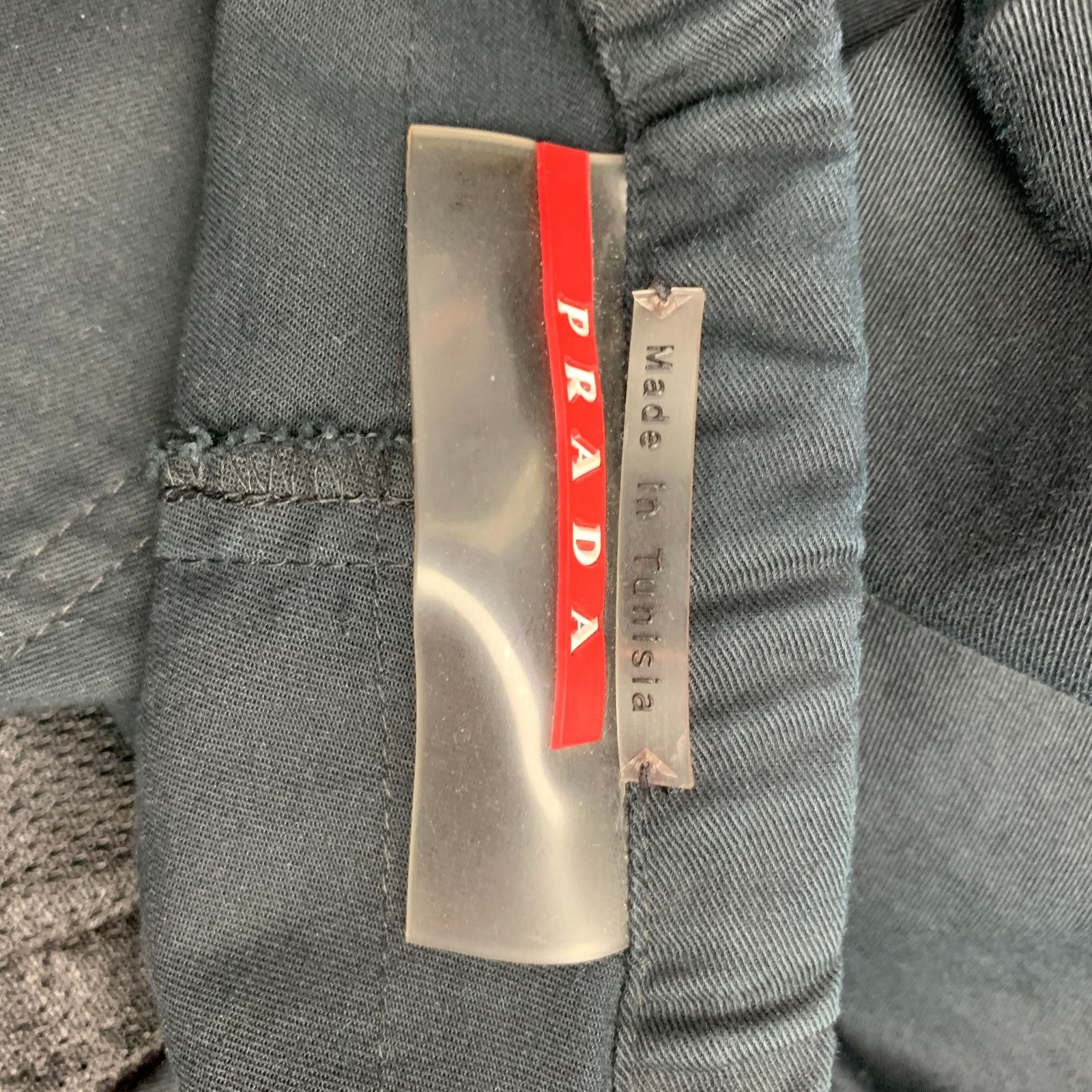 Prada PRADA Size 2 Black Cotton Blend Raw Edge Shorts Size 26" / US 2 / IT 38 - 4 Thumbnail