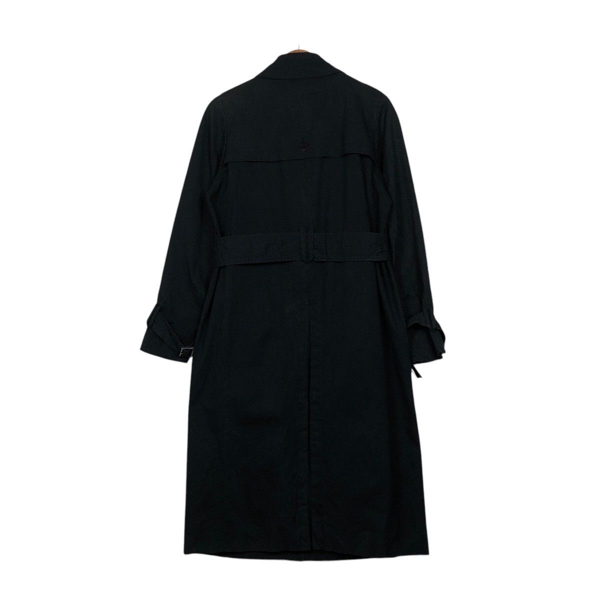 Aquascutum × Japanese Brand × Vintage 📌Rich Black- Long Jacket Trench Coat Aquascutum London Size US M / EU 48-50 / 2 - 10 Thumbnail