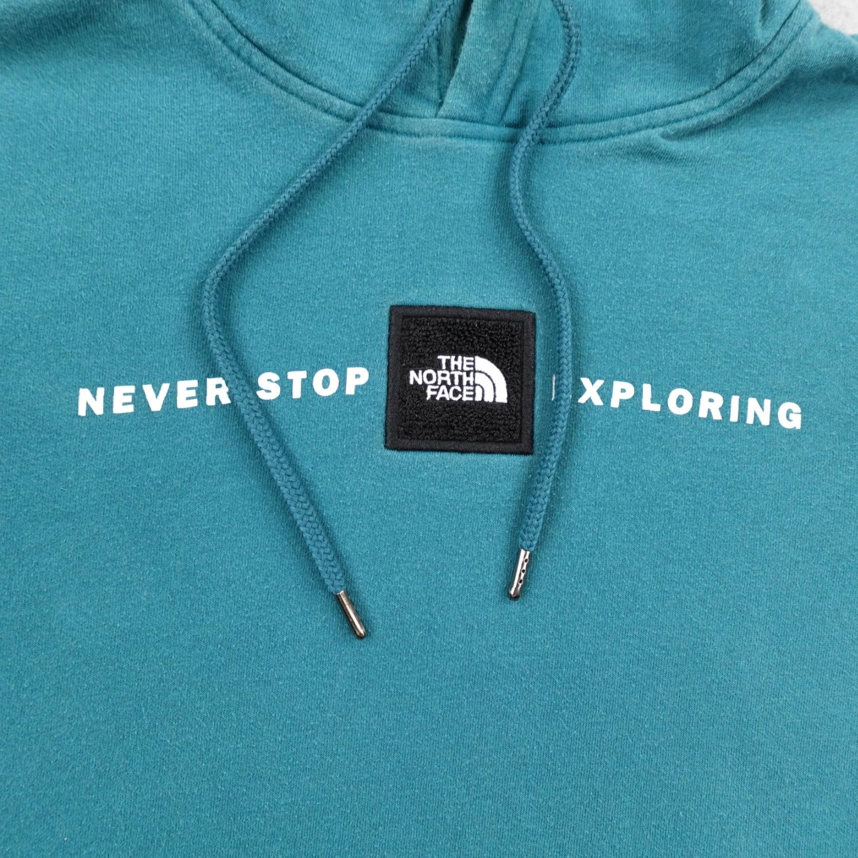 The North Face North Face Hoodie Womens Large Blue Never Stop Exploring Pullover Sweatshirt Size L / US 10 / IT 46 - 4 Thumbnail