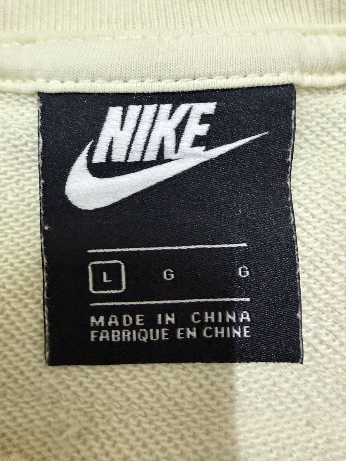 Nike Nike Swoosh Pinwhell Cropped Sweatshirt Size L / US 10 / IT 46 - 7 Thumbnail