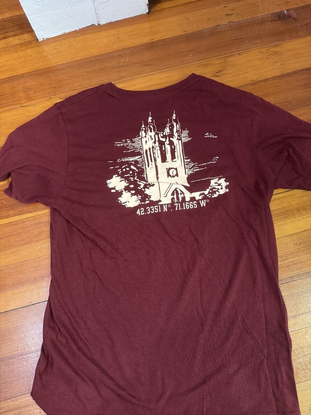 NCAA × New Balance New Balance NB DriFit College Eagles Red Shirt Maroon Medium Size US M / EU 48-50 / 2 - 6 Thumbnail