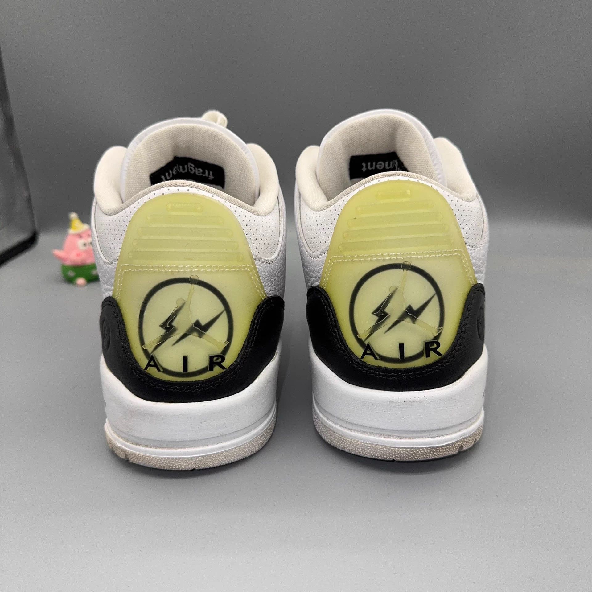 Nike Jordan AJ3 x Hiroshi Fujiwara Black/White 42.5 Size US 9.5 / EU 42-43 - 3 Thumbnail