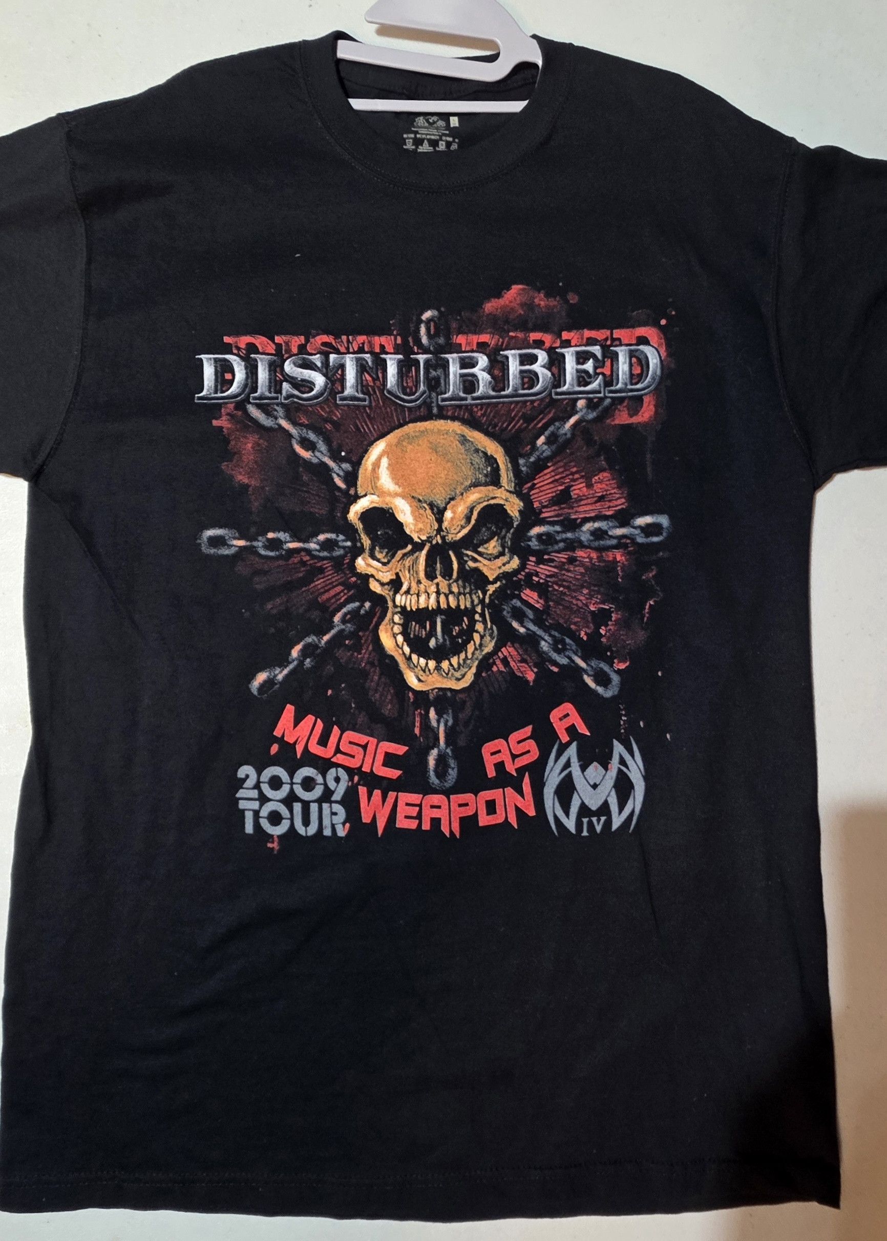 Other Disturbed 2009 Concert Shirt Large Size US L / EU 52-54 / 3 - 1 Thumbnail