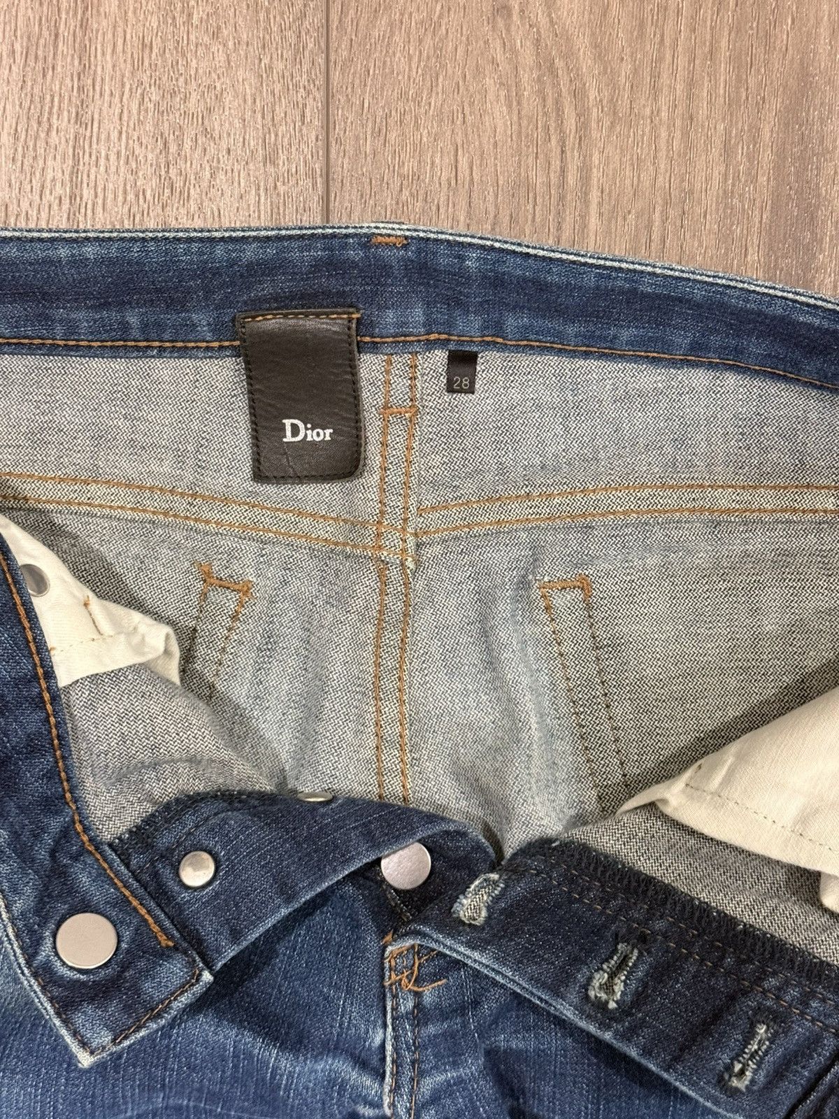 Dior Blue Wash Hedi Slimane Skinny Jeans Size US 28 / EU 44 - 3 Thumbnail