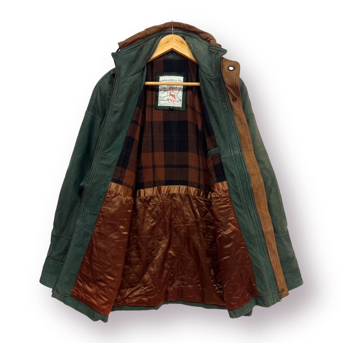 Field & Stream 🔥 Scandinavia Ski wear Leather barn jacket - M Size US M / EU 48-50 / 2 - 7 Thumbnail