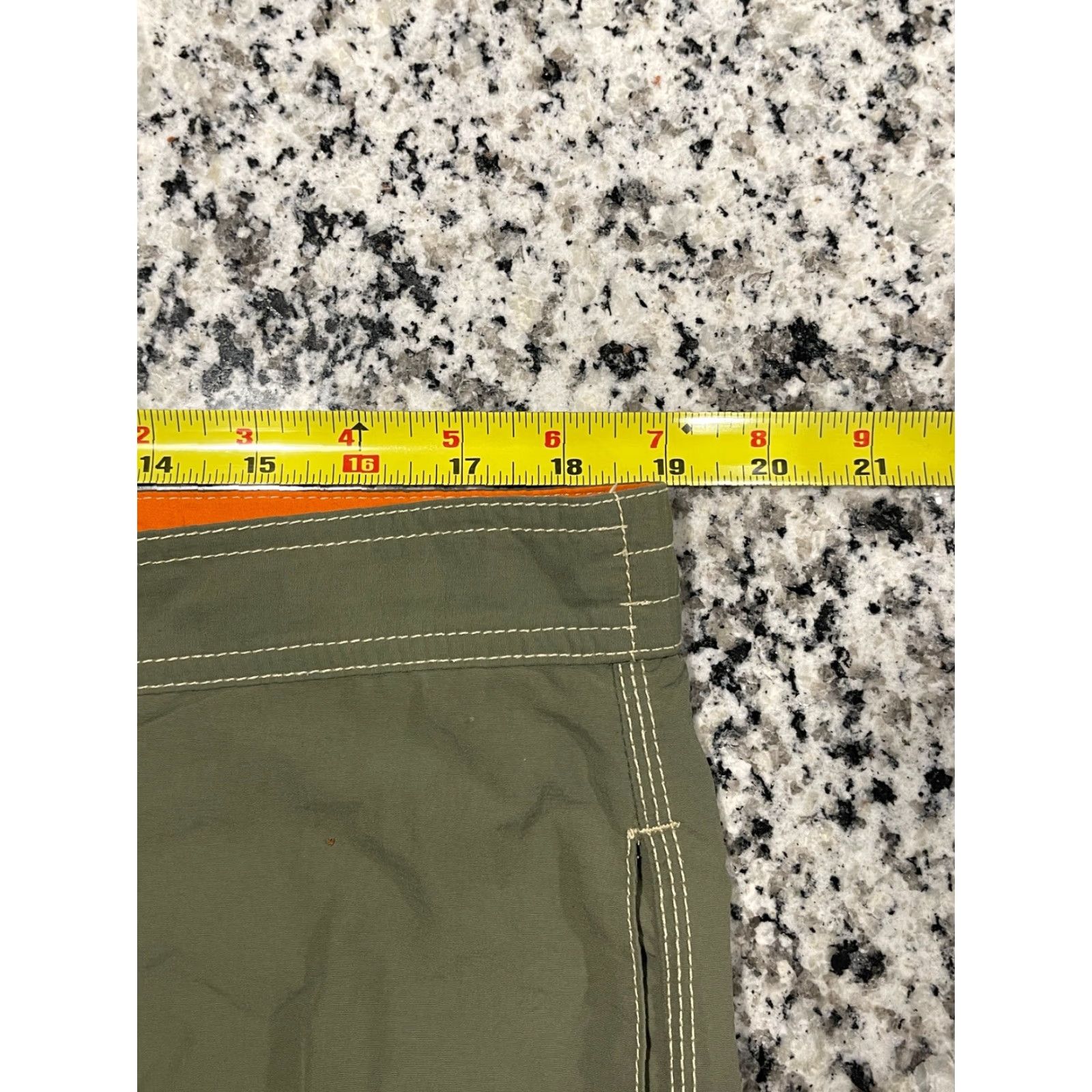 Polo Ralph Lauren POLO by Ralph Lauren Men's Swim Shorts XL Green Nylon 9 inch Drawstring Size US M / EU 48-50 / 2 - 6 Thumbnail