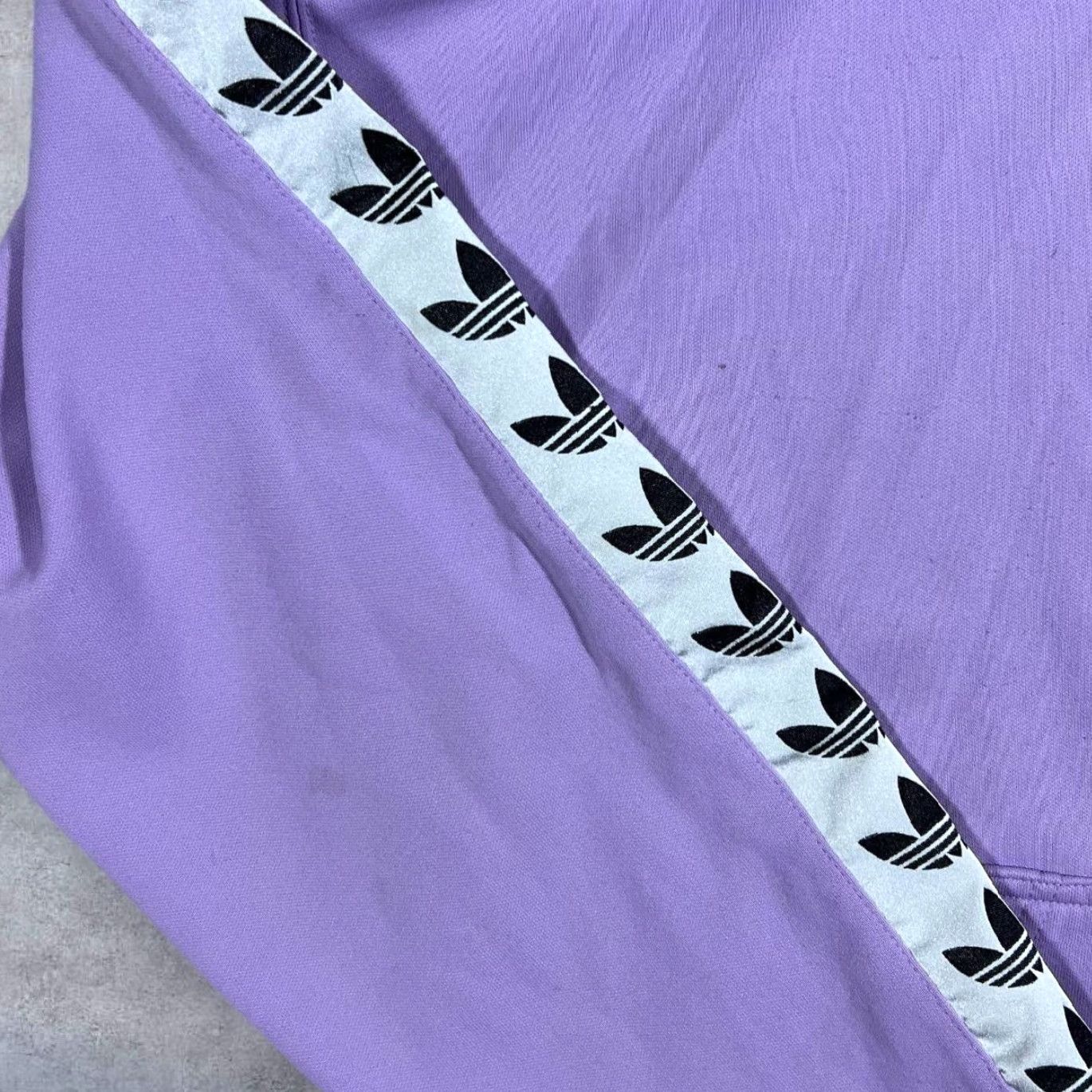 Adidas Adidas Logo Tape Sleeve Mini Spellout Purple Pullover Hoodie Small Mens Shirt Pullover Hoodie Purple Logo Tape Sleeve Mini Spellout 90s? Size US S / EU 44-46 / 1 - 6 Thumbnail