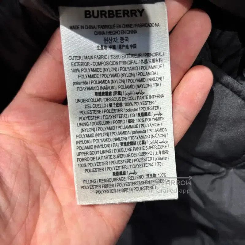 Burberry Burberry Black Women's Down Jacket. Size S / US 4 / IT 40 - 5 Thumbnail