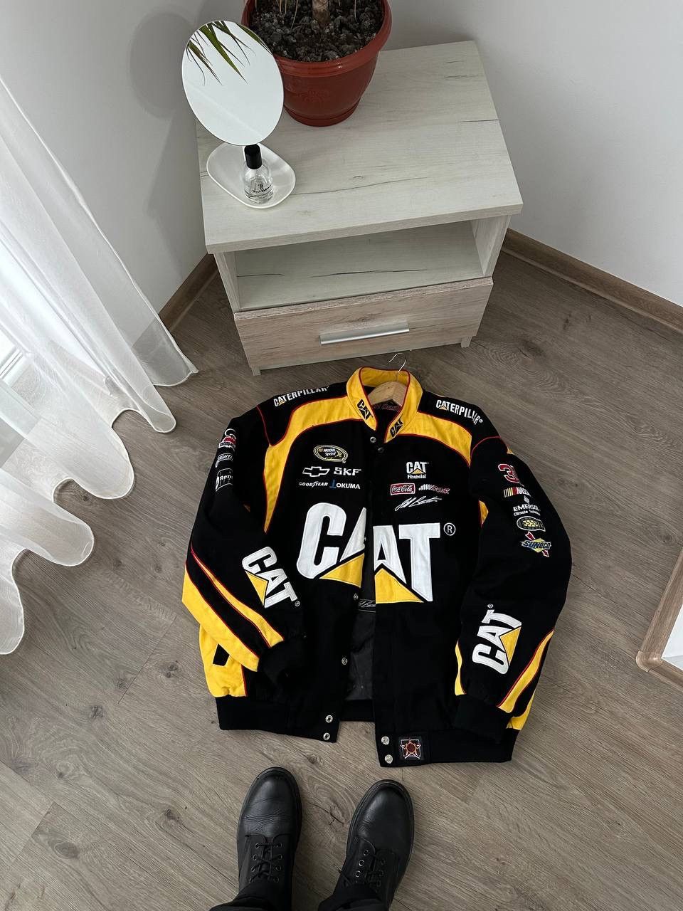 NASCAR × Vintage Vintage NASCAR Racing GAT Formula One Bomber Jacket Size US M / EU 48-50 / 2 - 12 Thumbnail