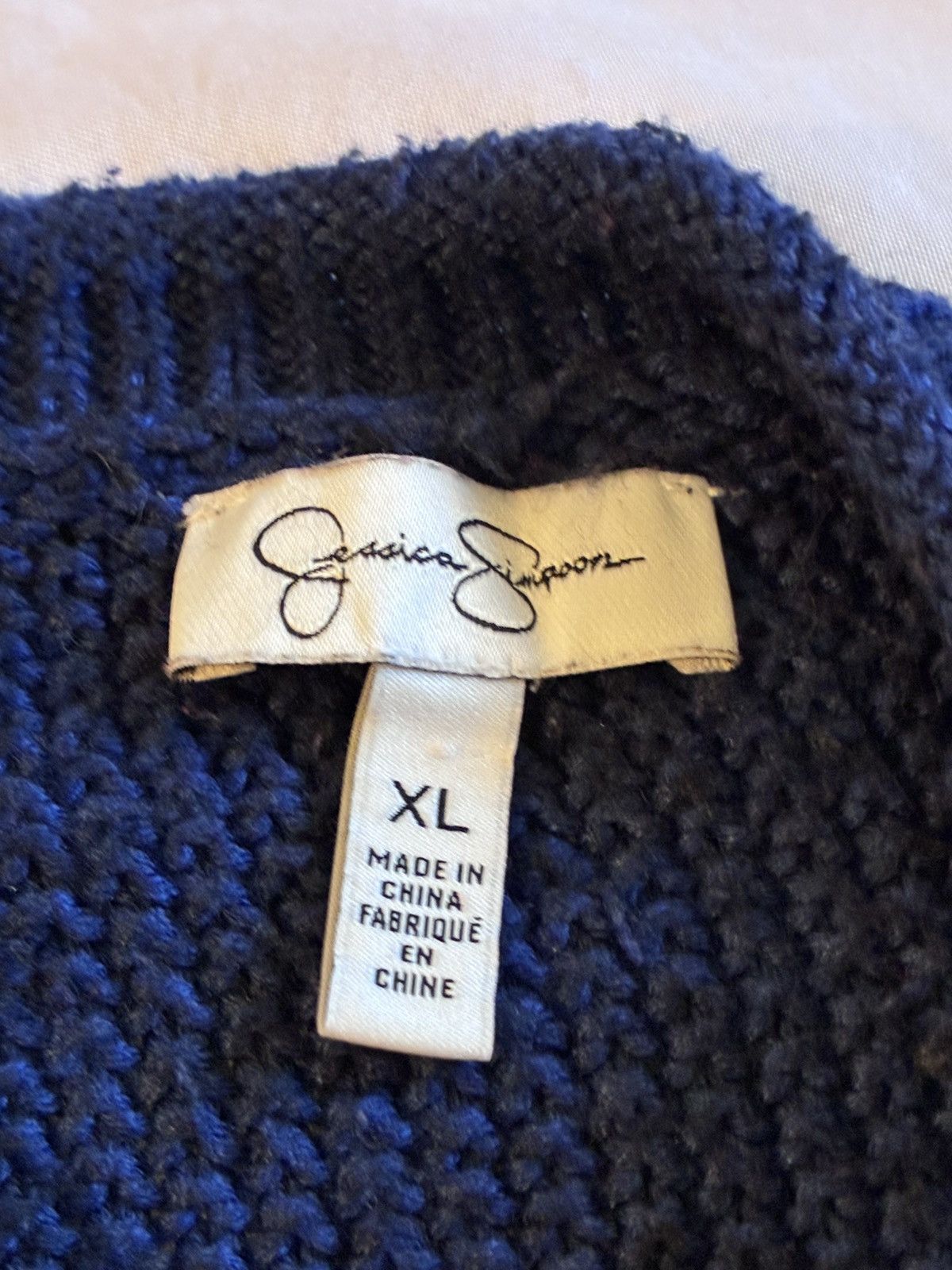Jessica Simpson Jessica Simpson Roll Neck Ribbed Cuff Knit Sweater Size XL / US 12-14 / IT 48-50 - 4 Thumbnail