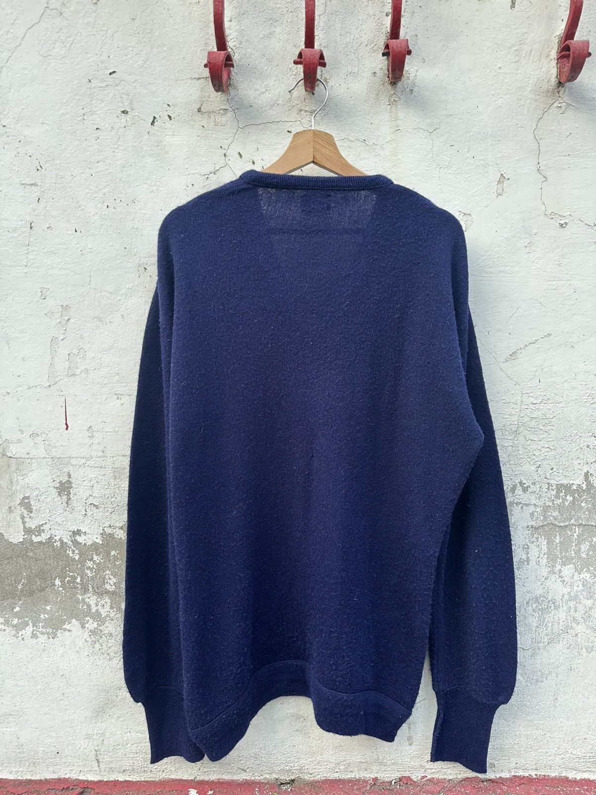 Lacoste × Vintage Vintage Lacoste Izo Sweater Size US XL / EU 56 / 4 - 3 Thumbnail